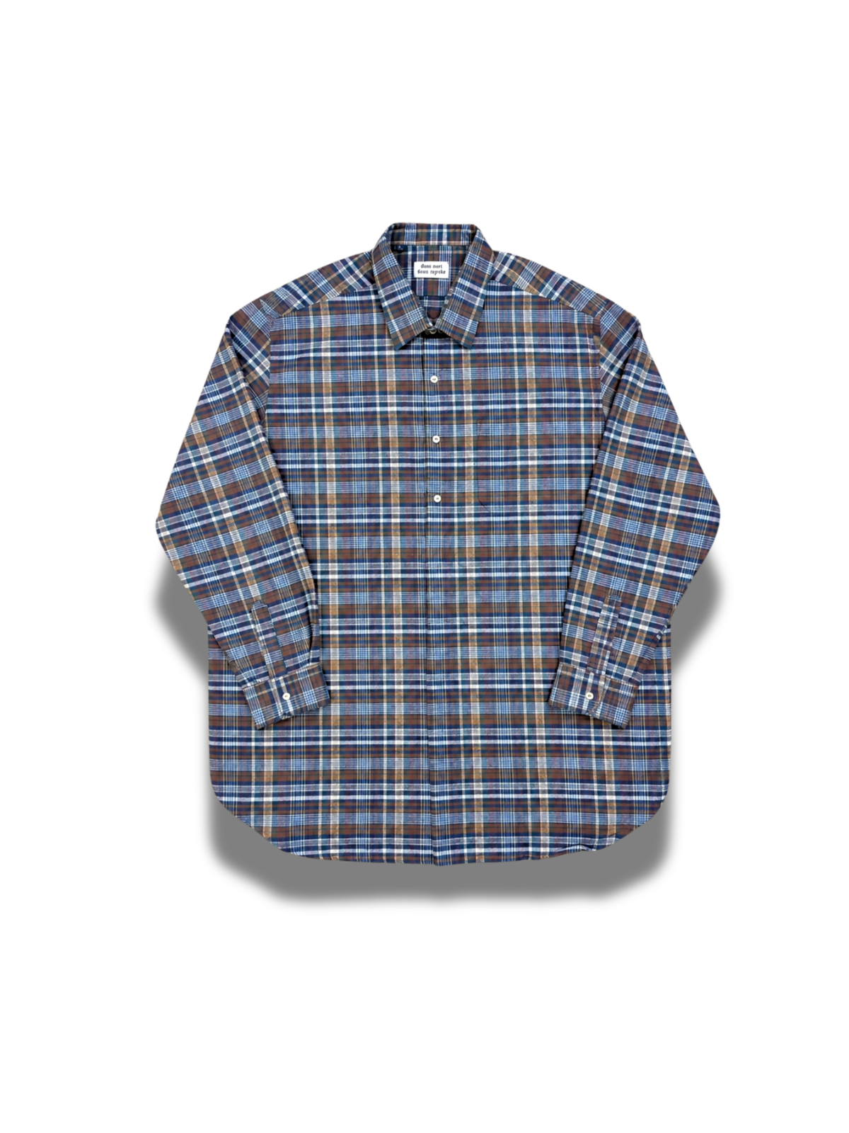 Chemise-de-travail-3-trois-boutons-carreaux-unie-vintage-vetements-homme-femme-vintage-vetement-grossiste-friperie-wholesaler-seconde-main-marque-occasion-textile-piece-annees-80-90-2000-2010-french-pick-reseller-vinted-reseller-vinted-vente-en-ligne