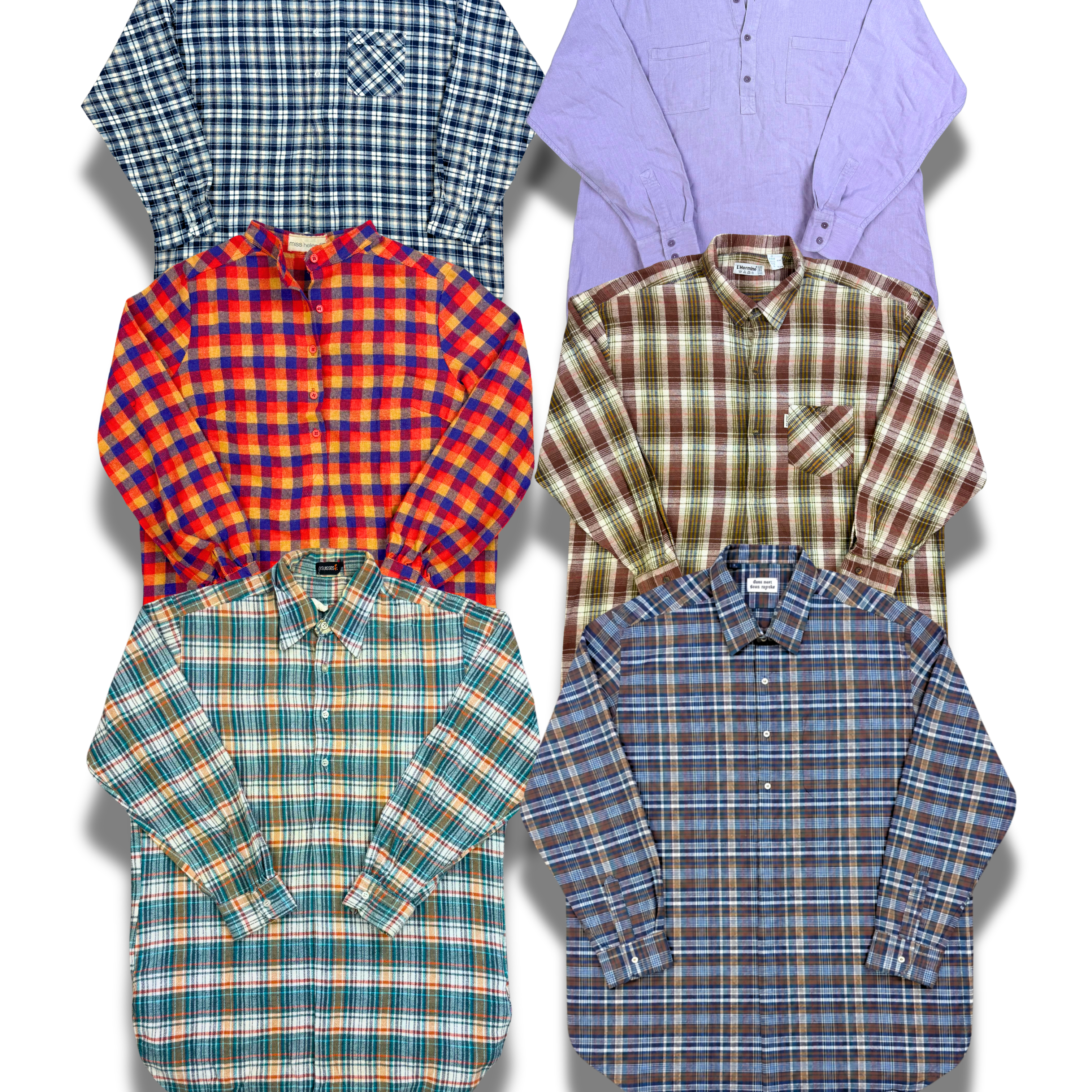 Chemise-de-travail-3-trois-boutons-carreaux-unie-vintage-vetements-homme-femme-vintage-vetement-grossiste-friperie-wholesaler-seconde-main-marque-occasion-textile-piece-annees-80-90-2000-2010-french-pick-reseller-vinted-reseller-vinted-vente-en-ligne