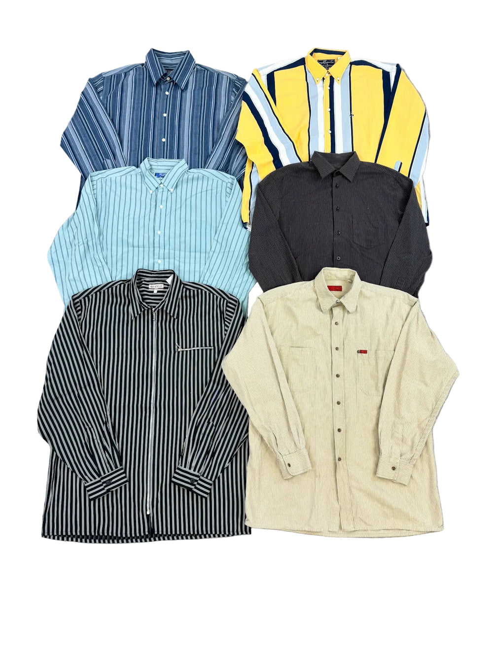 CHEMISE À RAYURES MANCHES LONGUES