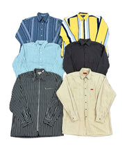 CHEMISE À RAYURES MANCHES LONGUES