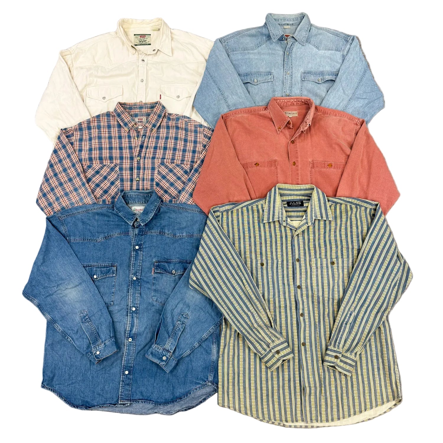chemise-jean-denim-homme-vintage-vetement-grossiste-friperie-wholesaler-seconde-main-marque-occasion-textile-piece-80-90-2000-2010-french-pick-reseller-vinted-vente-en-ligne