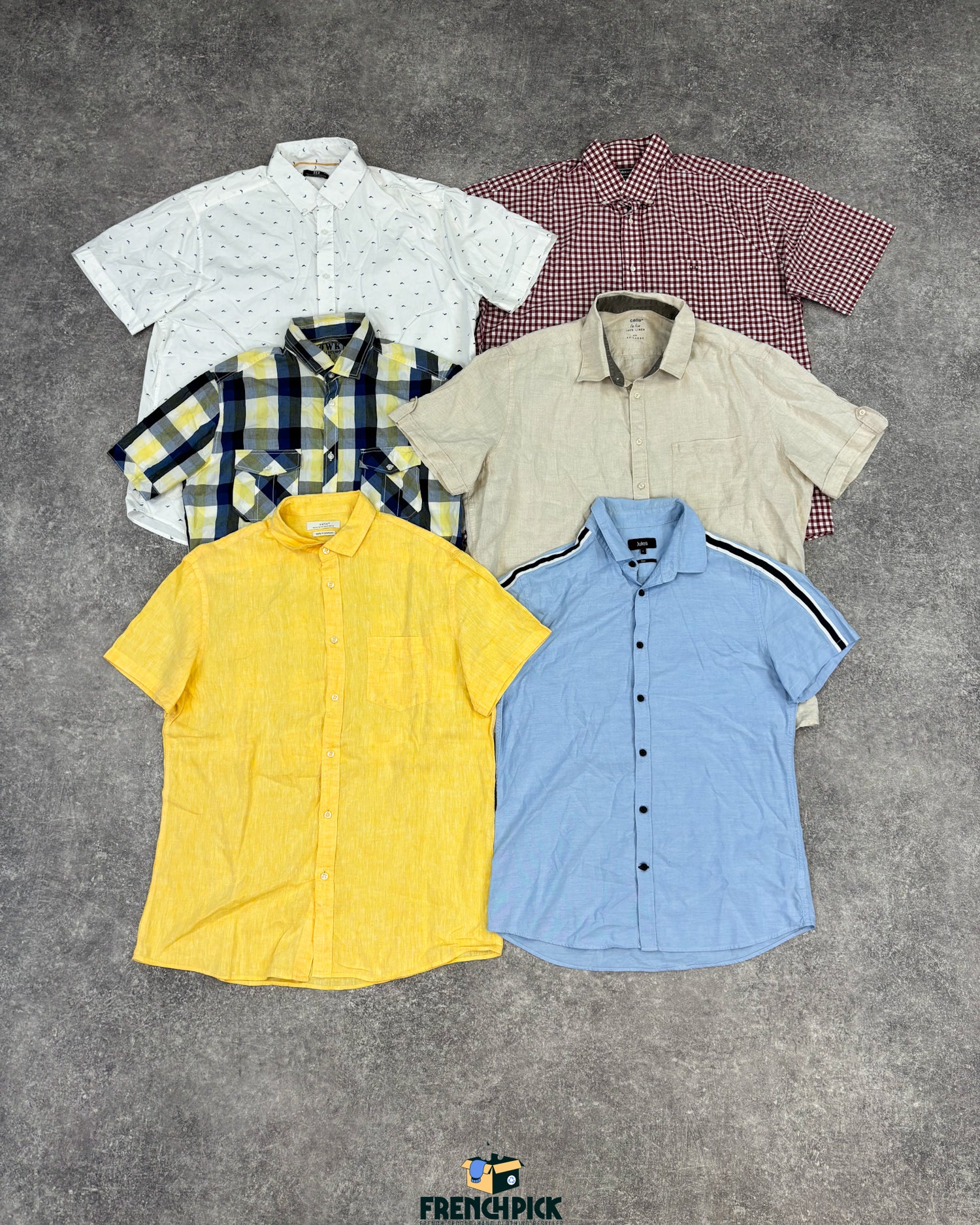 chemise-manches-courtes-homme-vintage-vetement-grossiste-friperie-wholesaler-seconde-main-marque-occasion-textile-piece-80-90-2000-2010-french-pick