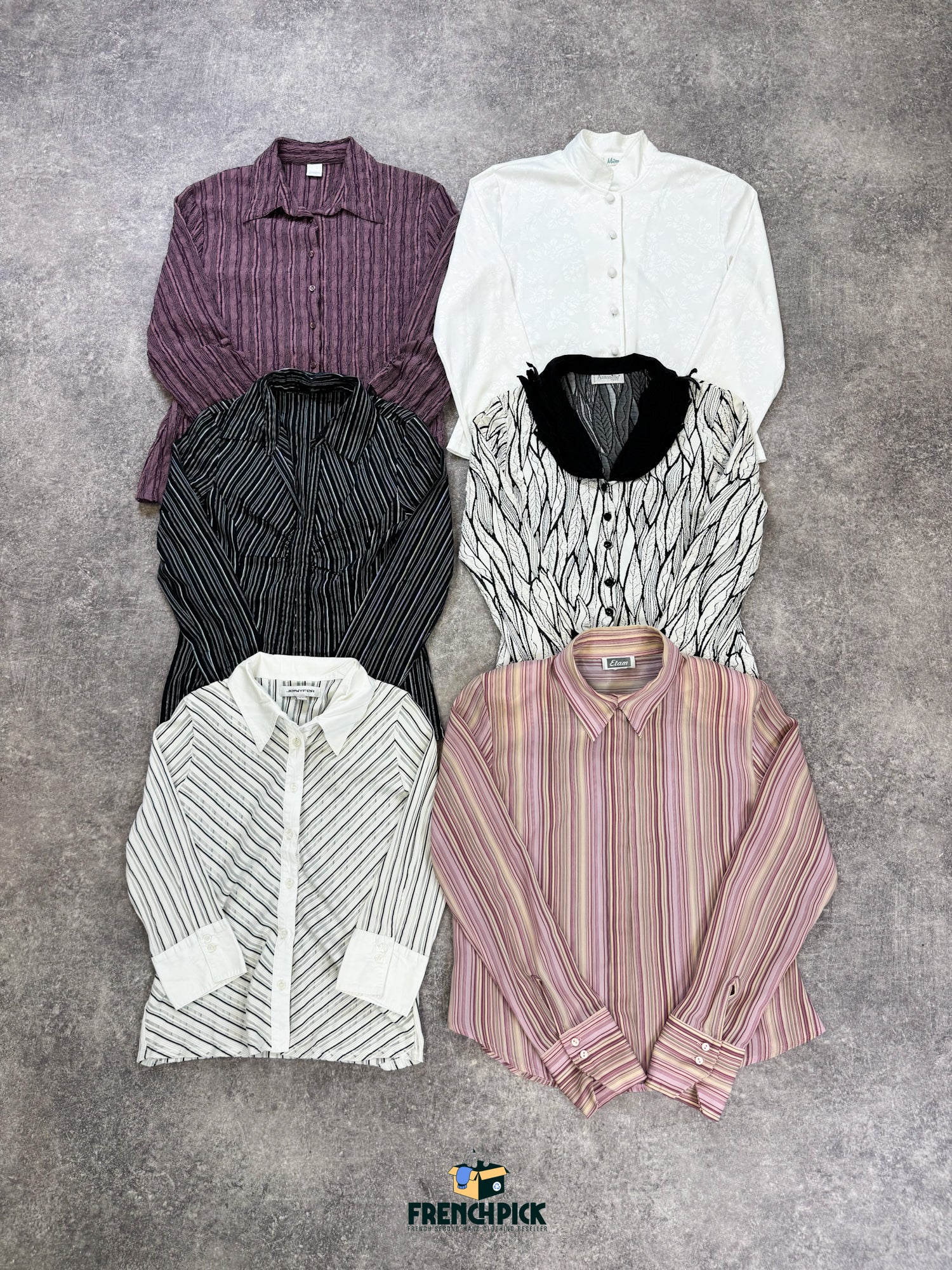 chemisier-chemise-Y2K-annees-2000-femme-vintage-vetement-grossiste-friperie-wholesaler-seconde-main-marque-occasion-textile-piece-80-90-2000-2010-french-pick