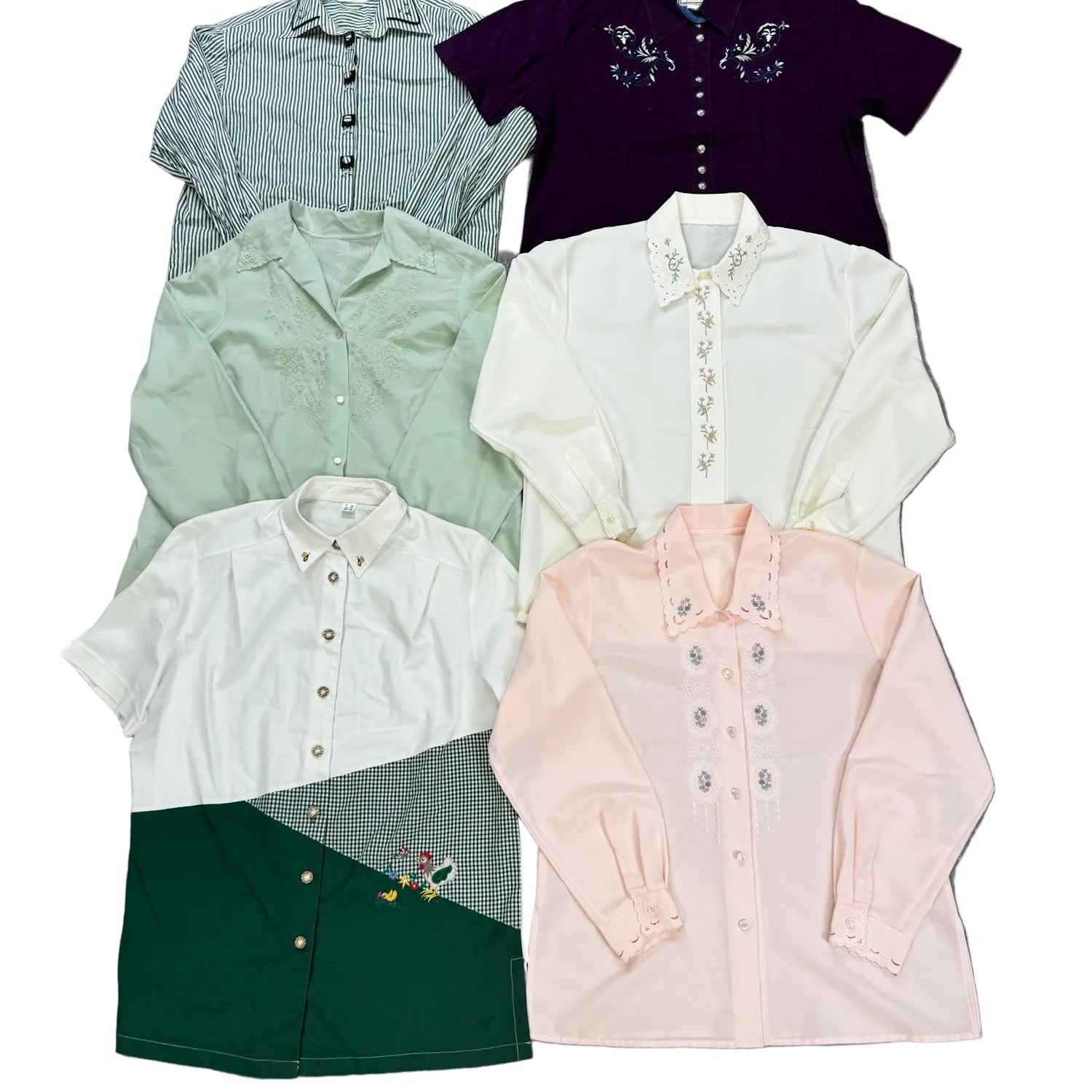 chemisier-chemise-brode-broderie-motifs-colore-femme-vintage-vetement-grossiste-friperie-wholesaler-seconde-main-marque-occasion-textile-piece-80-90-2000-2010-french-pick-reseller-vinted-vente-en-ligne