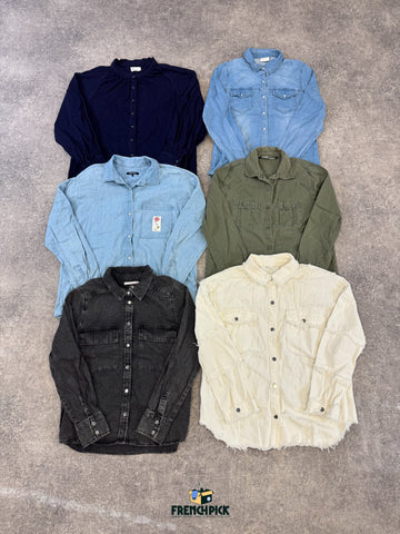 CHEMISE EN JEAN FEMME - 20KG