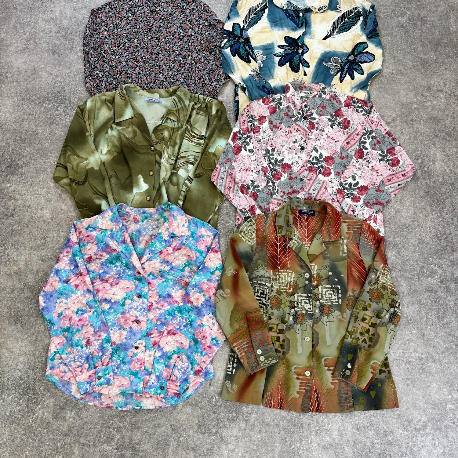 CHEMISIER MOTIFS MANCHES LONGUES - 20 KG