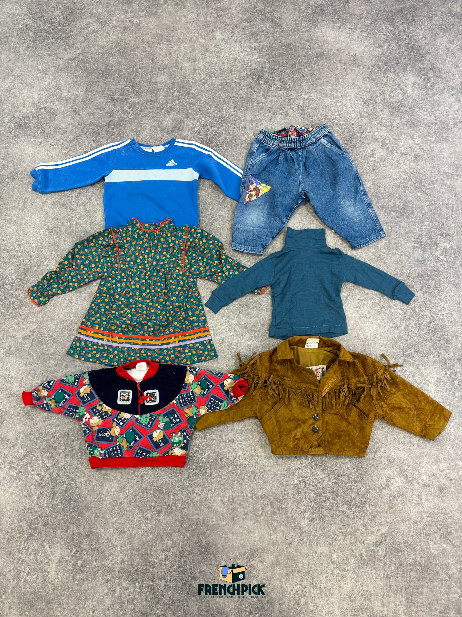 vetements-bebe-enfant-0-16-ans-ete-hiver-pantalon-tee-shirt-robe-shorts-combinaison-jupes-polo-jean-pull-sweat-gilet-blouson-grossiste-vintage-moderne-vetement-friperie-wholesaler-seconde-main-80-90-2000-2010-french-pick
