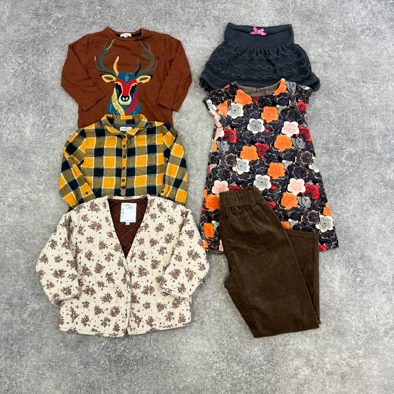 Enfant hiver moderne