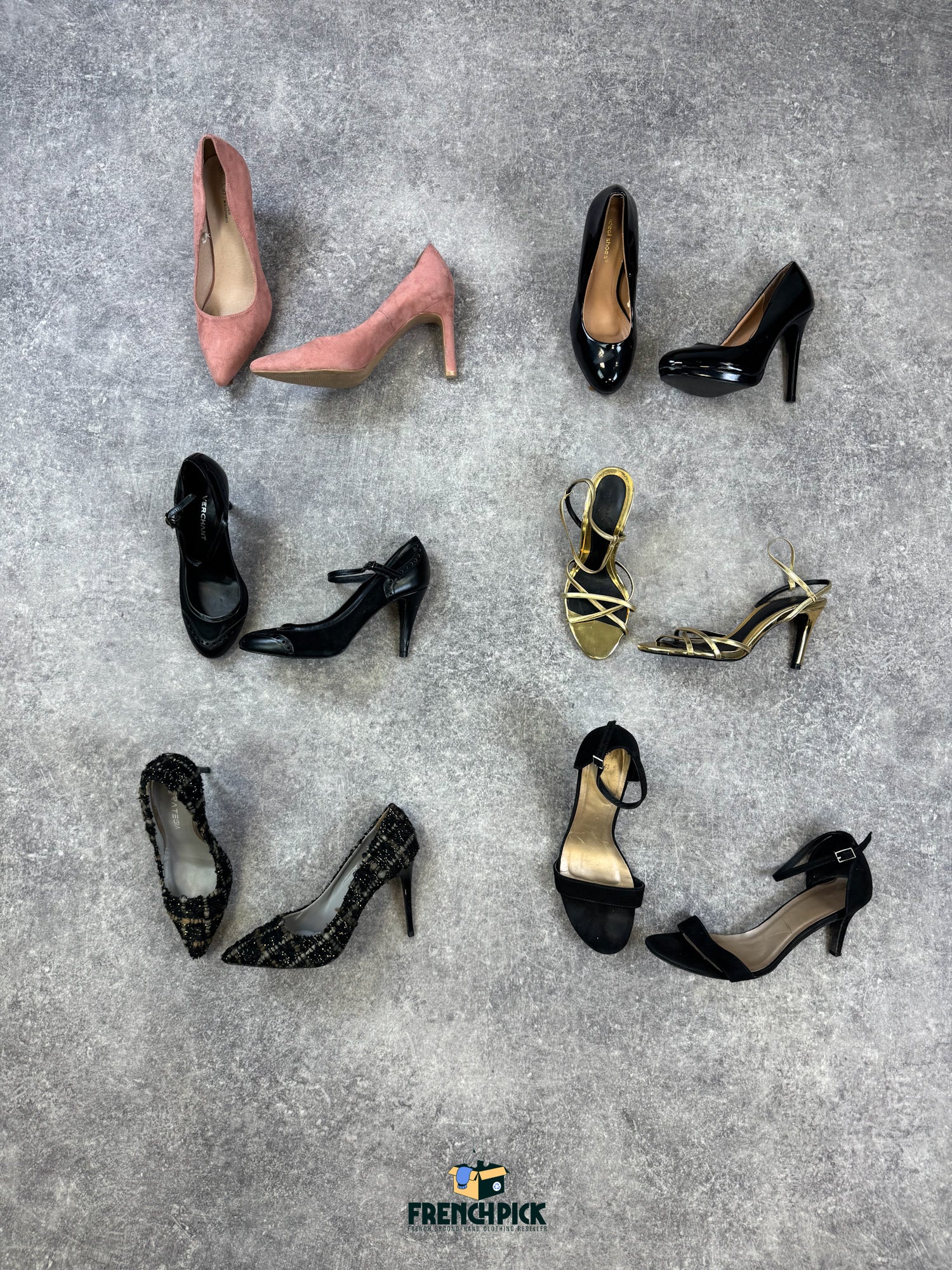 chaussures-a-talons-escarpins-compenses-toile-cuir-soiree-ballerines-femme-moderne-vetement-grossiste-friperie-wholesaler-seconde-main-marque-occasion-textile-piece-80-90-2000-2010-french-pick