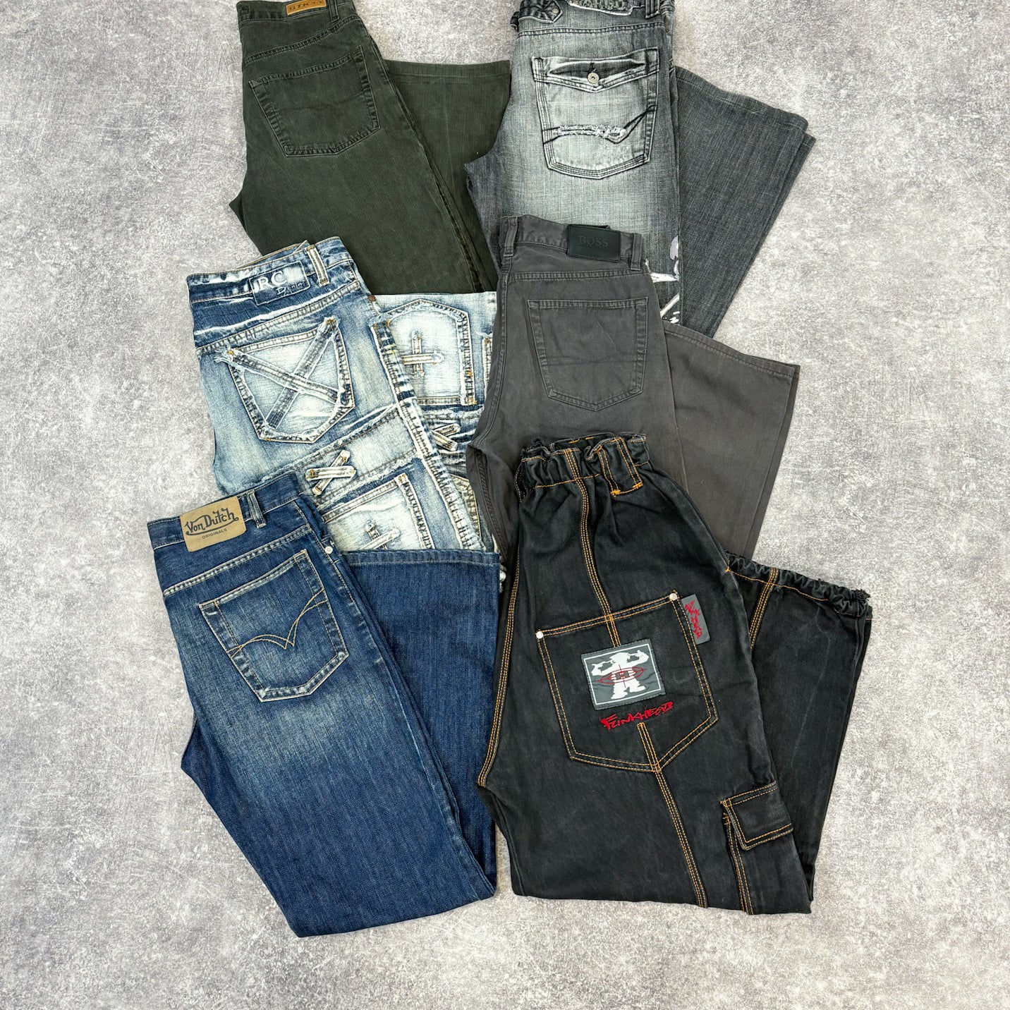 BOX JEAN Y2K Homme - Grossiste - seconde main - Friperie