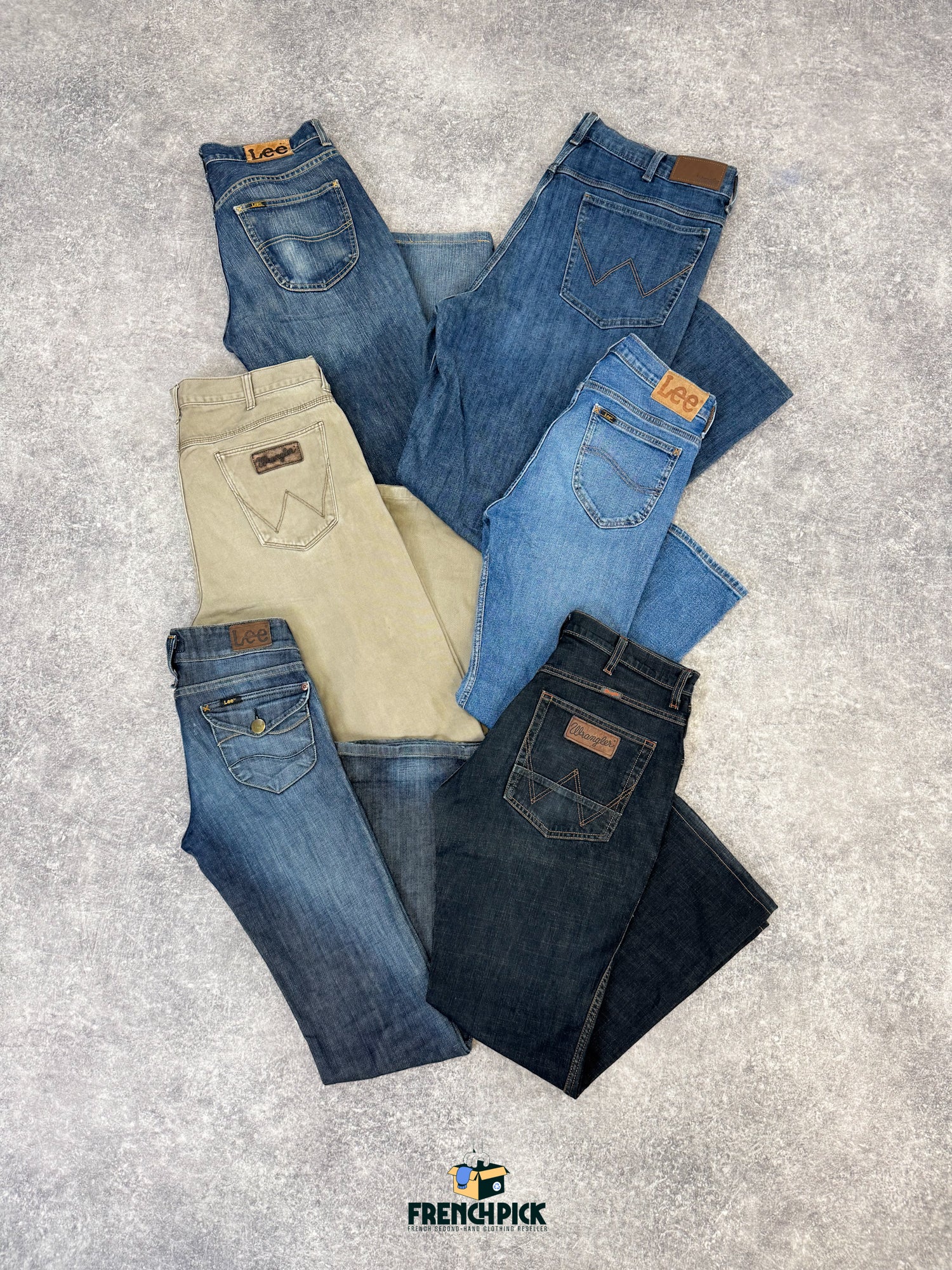 Jean-lee-wrangler-homme-femme-vintage-moderne-vetement-grossiste-friperie-wholesaler-seconde-main-occasion-textile-piece-80-90-2000-2010-french-pick
