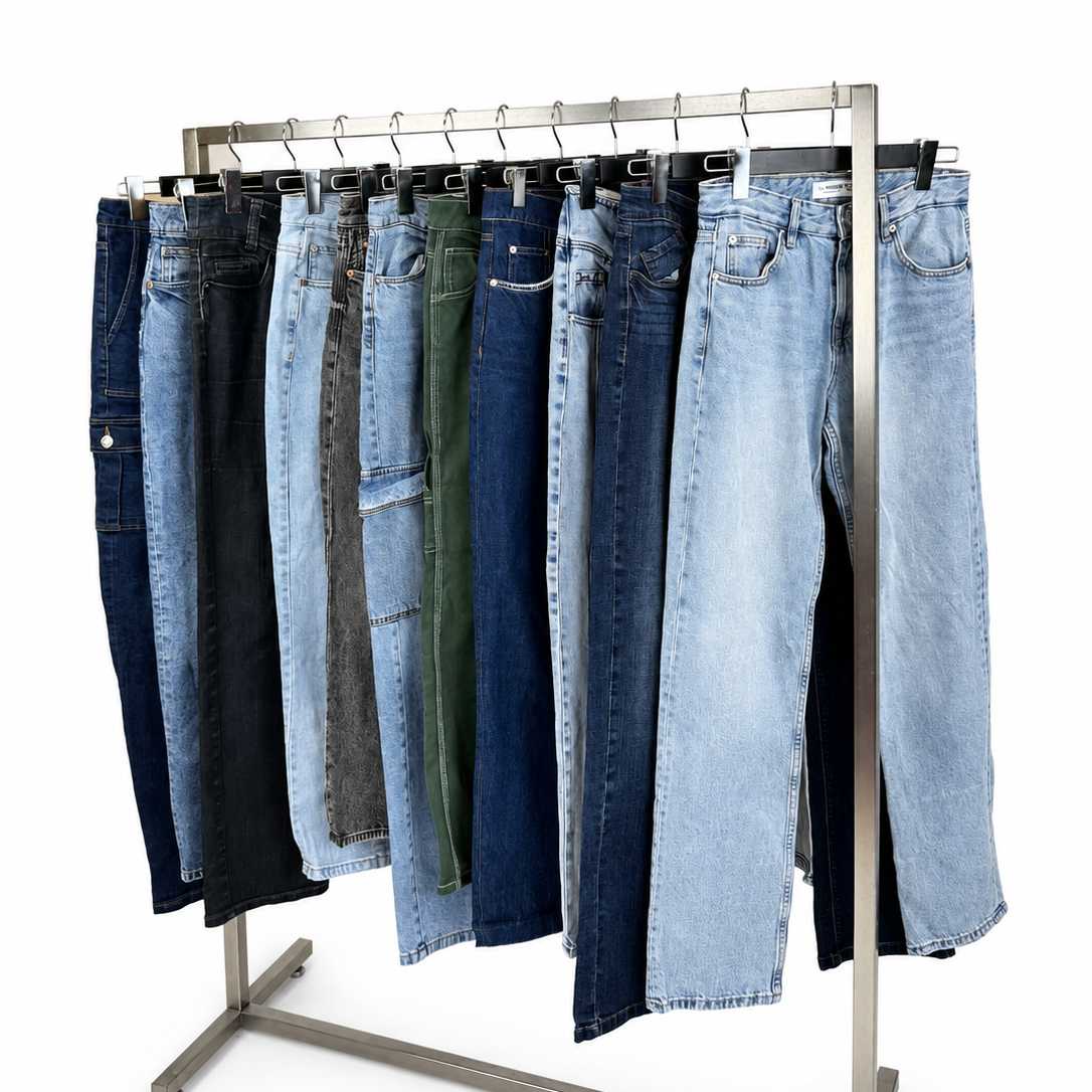 jean-jeans-coupe-droite-femme-moderne-vetements-denim-bleu-moderne-ete-hiver-vetement-vintage-grossiste-friperie-wholesaler-seconde-main-marque-occasion-revente-textile-piece-80-90-2000-2010-Y2K-french-pick-reseller-vinted