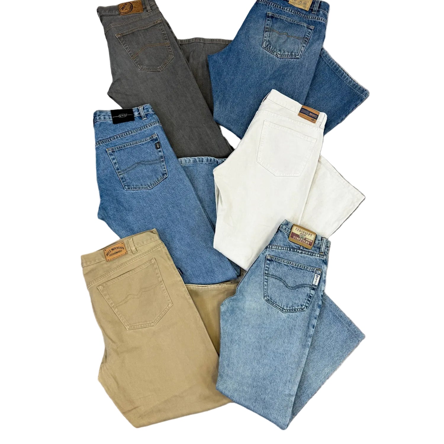 jean-denim-annees-80-90-homme-vintage-vetement-grossiste-friperie-wholesaler-seconde-main-marque-occasion-revente-textile-piece-80-90-2000-2010-Y2K-french-pick-reseller-vinted-vente-en-ligne