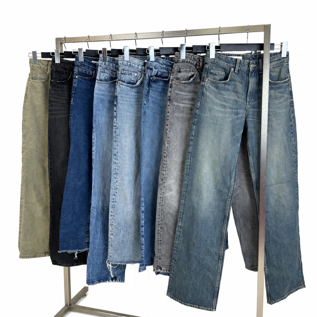 jean-jeans-denim-zara-mango-vetements-ete-femme-vetements-coupe-ajustee-droite-large-oversize-regular-moderne-femme-ete-printemps-automne-hiver-vetement-vintage-grossiste-friperie-wholesaler-seconde-main-marque-occasion-textile-piece-80-90-2000-2010-Y2K-french-pick-reseller-revente-en-ligne