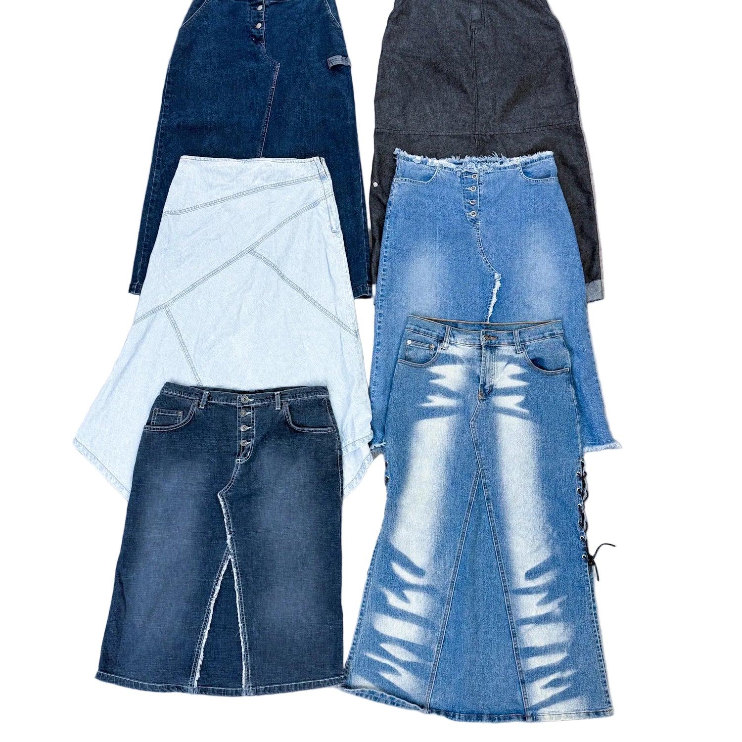jupe-en-jean-longue-denim-mini-jupe-Y2K-femme-vintage-vetement-grossiste-friperie-wholesaler-seconde-main-marque-occasion-textile-piece-80-90-2000-2010-french-pick