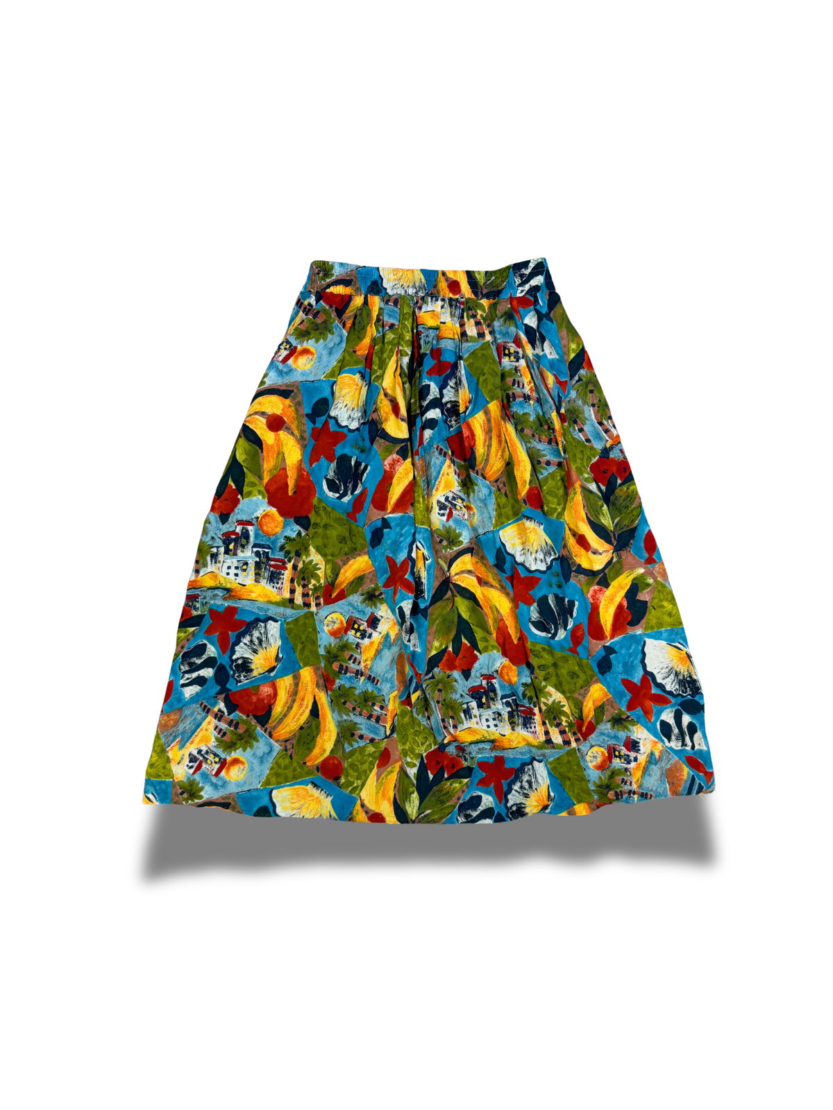 jupe-fluide-à-motifs-vintage-femme-moderne-vetements-vintage-moderne-grossiste-friperie-fripe-wholesaler-seconde-main-marque-occasion-textile-piece-annees-80-90-2000-2010-french-pick-reseller-vinted-reseller-vinted-vente-en-ligne