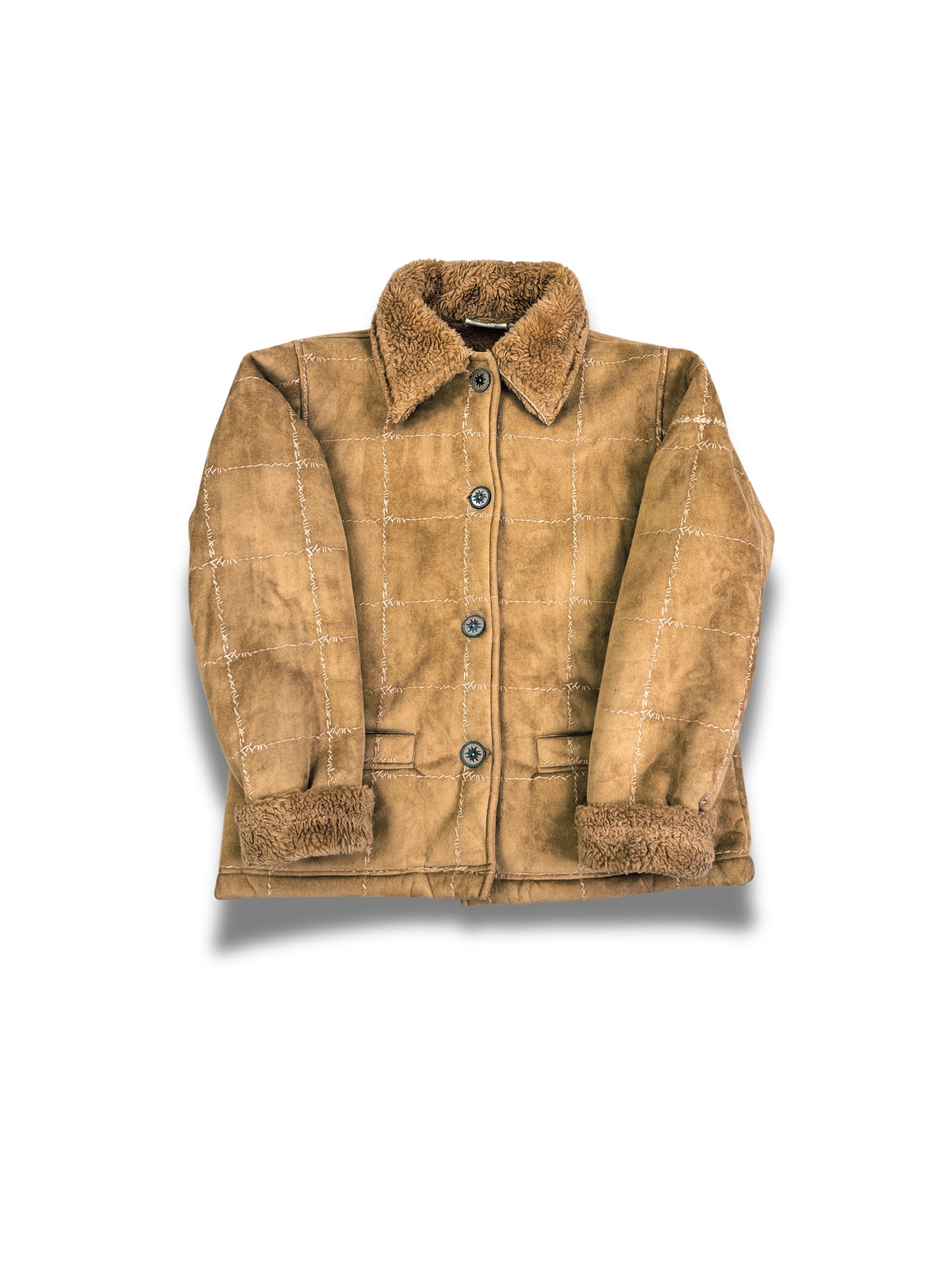 cuirs-manteau-veste-en-simili-cuir-blazer-vintage-vrai-cuir-de-vache-daim-patine-ancien-femme-vintage-vetements-femme-vintage-vetement-grossiste-friperie-wholesaler-seconde-main-marque-occasion-textile-piece-annees-80-90-2000-2010-french-pick-reseller-vinted-reseller-vinted-vente-en-ligne
