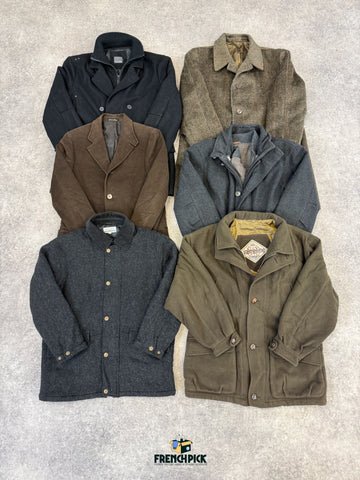 MEN'S WOOL COAT - 15KG 