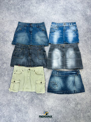 MINI-JUPE EN JEAN - 25KG