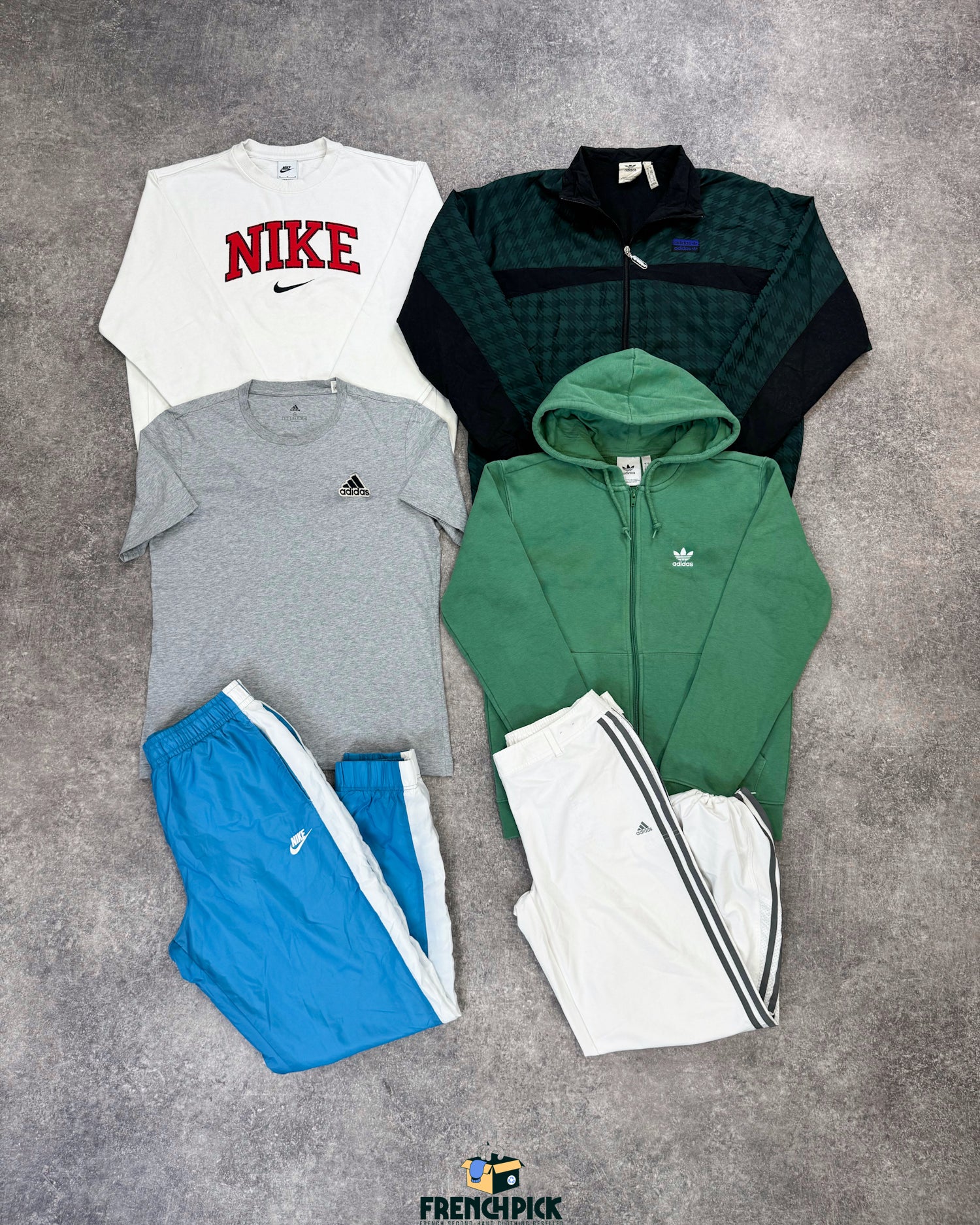 sport-sportswear-jogging-veste-sweat-adidas-nike-homme-femme-moderne-vetement-grossiste-friperie-wholesaler-seconde-main-marque-occasion-textile-piece-80-90-2000-2010-french-pick