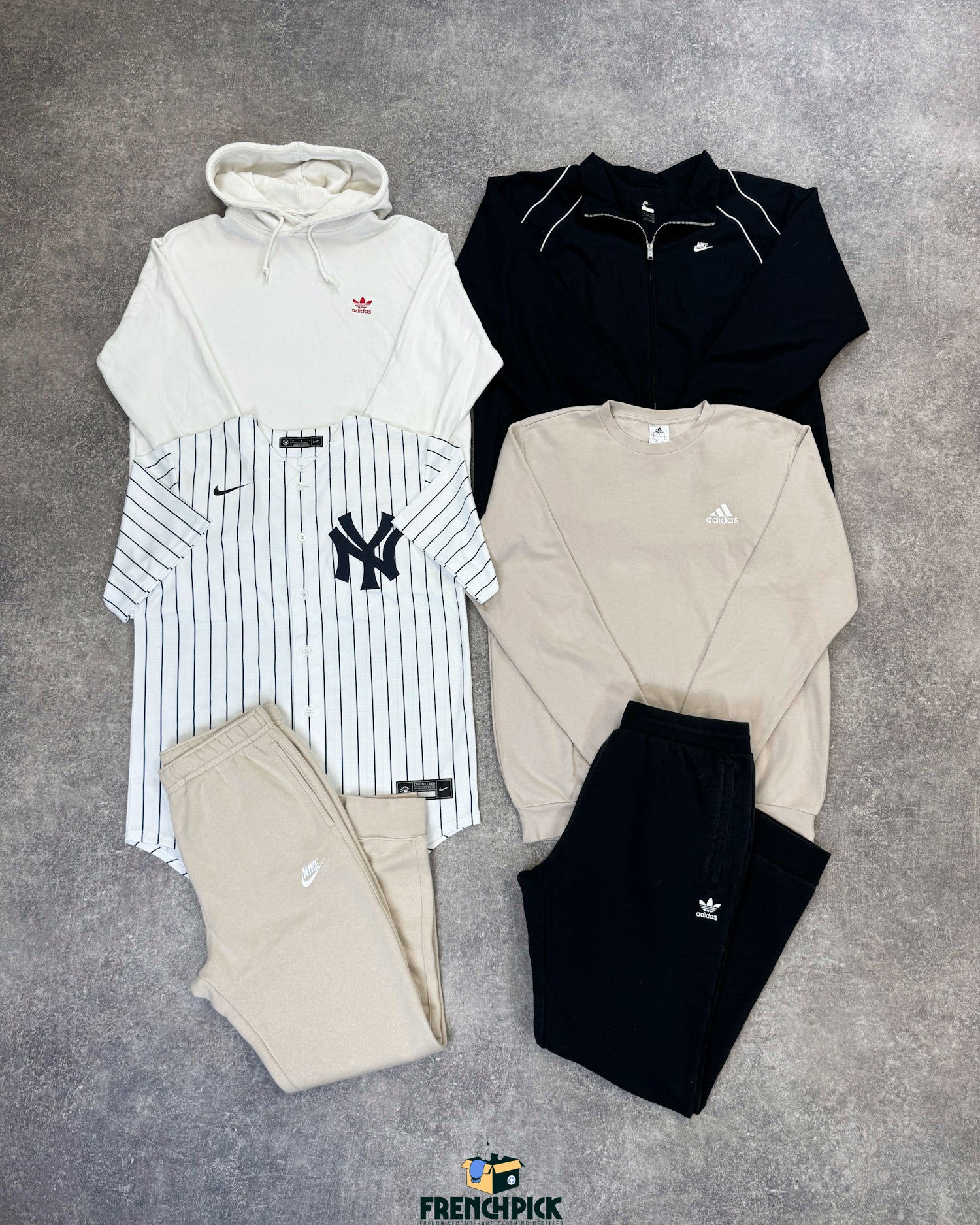 sport-sportswear-jogging-veste-sweat-adidas-nike-homme-femme-moderne-vetement-grossiste-friperie-wholesaler-seconde-main-marque-occasion-textile-piece-80-90-2000-2010-french-pick