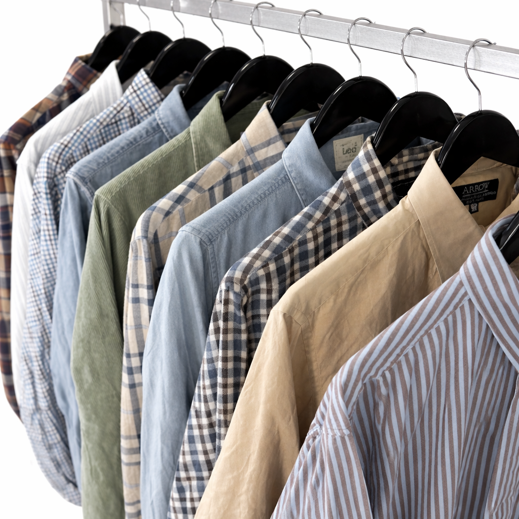 MIX CHEMISES HOMME MODERNES - 20KG