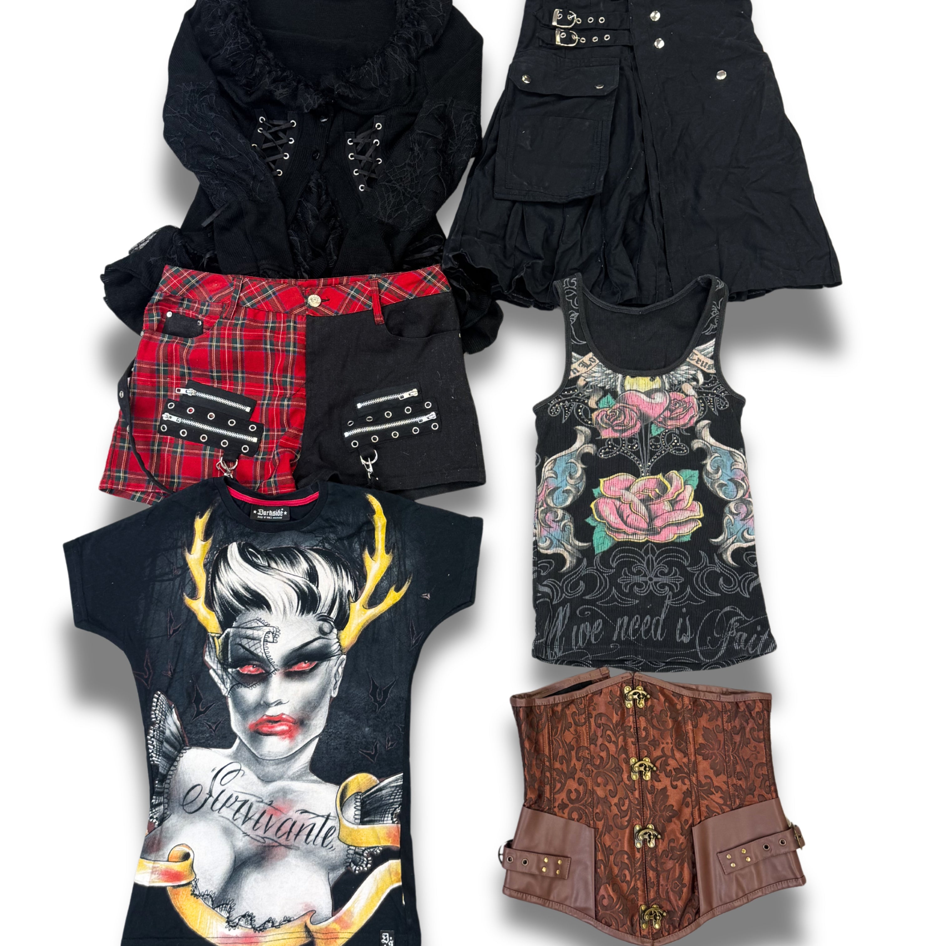 mix-vetements-emo-gothique-alt-alternatif-rock-punk-t-shirt-robe-top-pantalon-jean-sweat-chemise-jupe-veste-accessoire-femme-homme-grossiste-vintage-moderne-vetement-friperie-wholesaler-seconde-main-80-90-2000-2010-french-pick-reseller-vinted