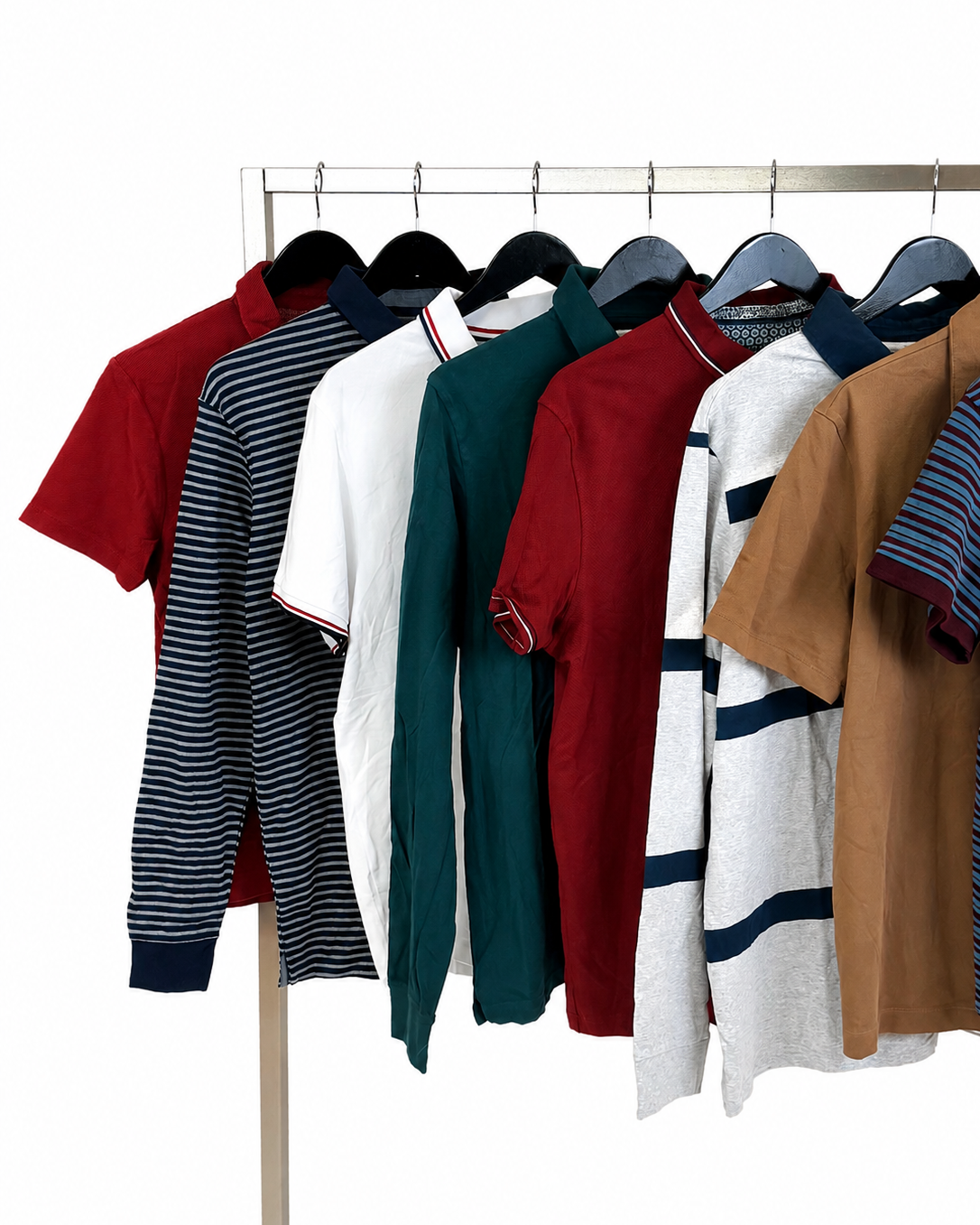 Mix-vetements-polo-haut-t-shirt-moderne-homme-ete-hiver-vetement-vintage-grossiste-friperie-wholesaler-seconde-main-marque-occasion-revente-textile-piece-80-90-2000-2010-Y2K-french-pick-reseller-vinted