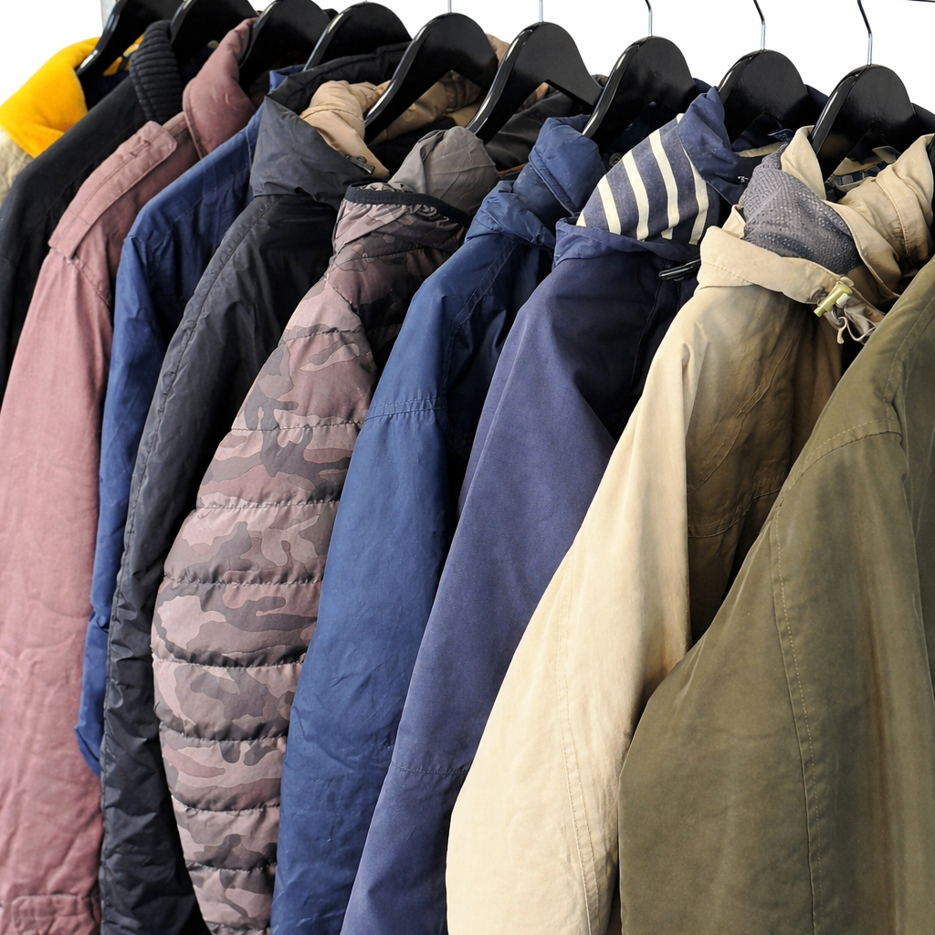 MIX BLOUSONS HOMME MODERNES - 10KG