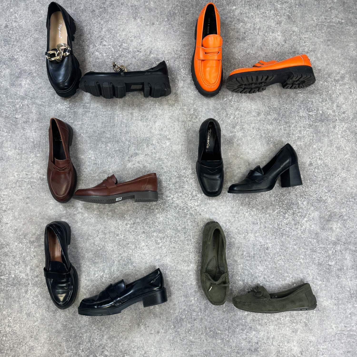 chaussures-mocassins-cuir-hiver-femme-homme-moderne-vintage-vetement-grossiste-friperie-wholesaler-seconde-main-marque-occasion-textile-piece-80-90-2000-2010-french-pick