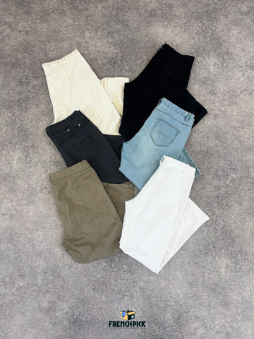 WOMEN'S CORDUROY PANTS - 20 KG 