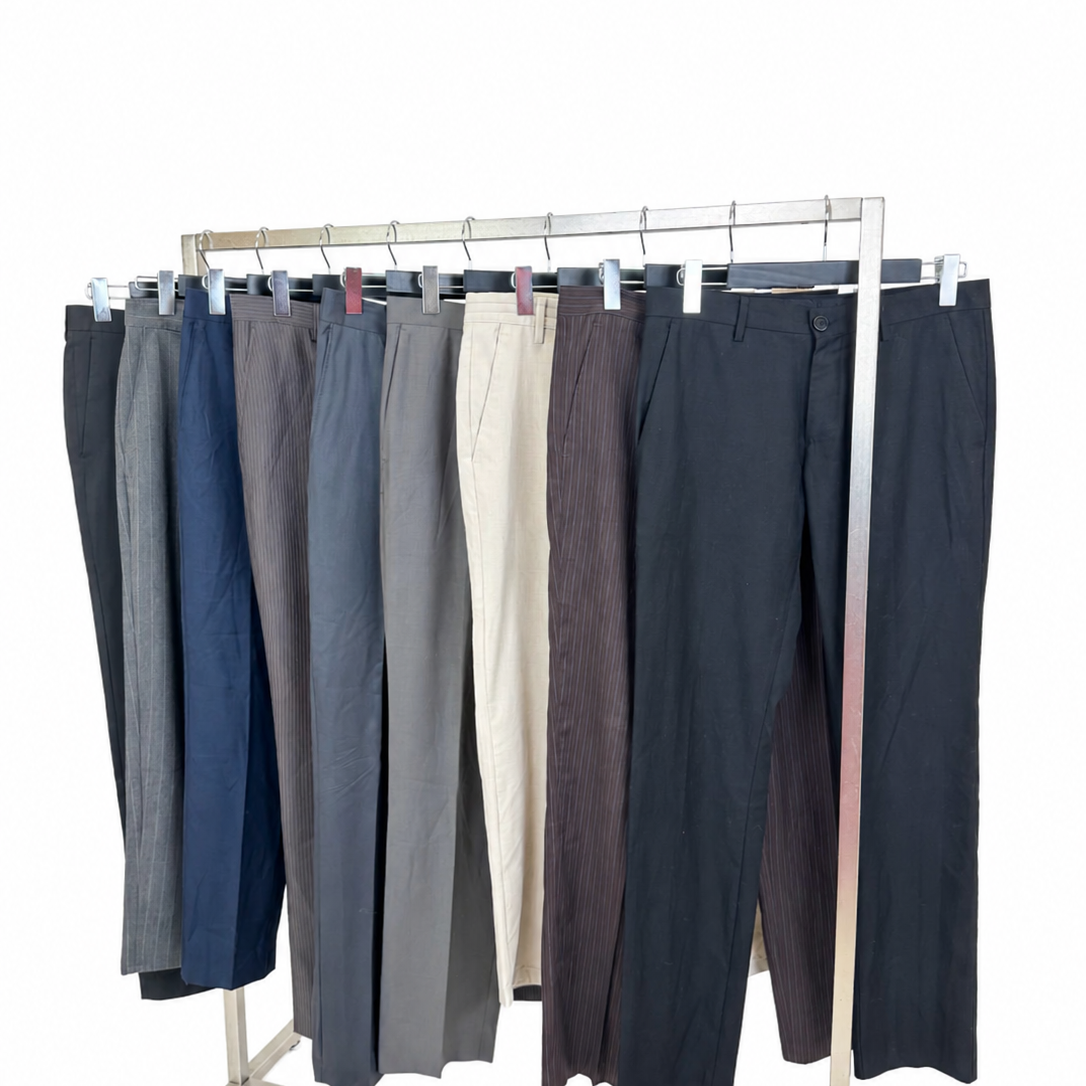 Mix-blazer-pantalon-de-cosutme-professionnel-mariage-motifs-rayes-carreaux-unies-couleurs-costume-moderne-homme-ete-hiver-vetement-vintage-grossiste-friperie-wholesaler-seconde-main-marque-occasion-revente-textile-piece-80-90-2000-2010-Y2K-french-pick-reseller-vinted