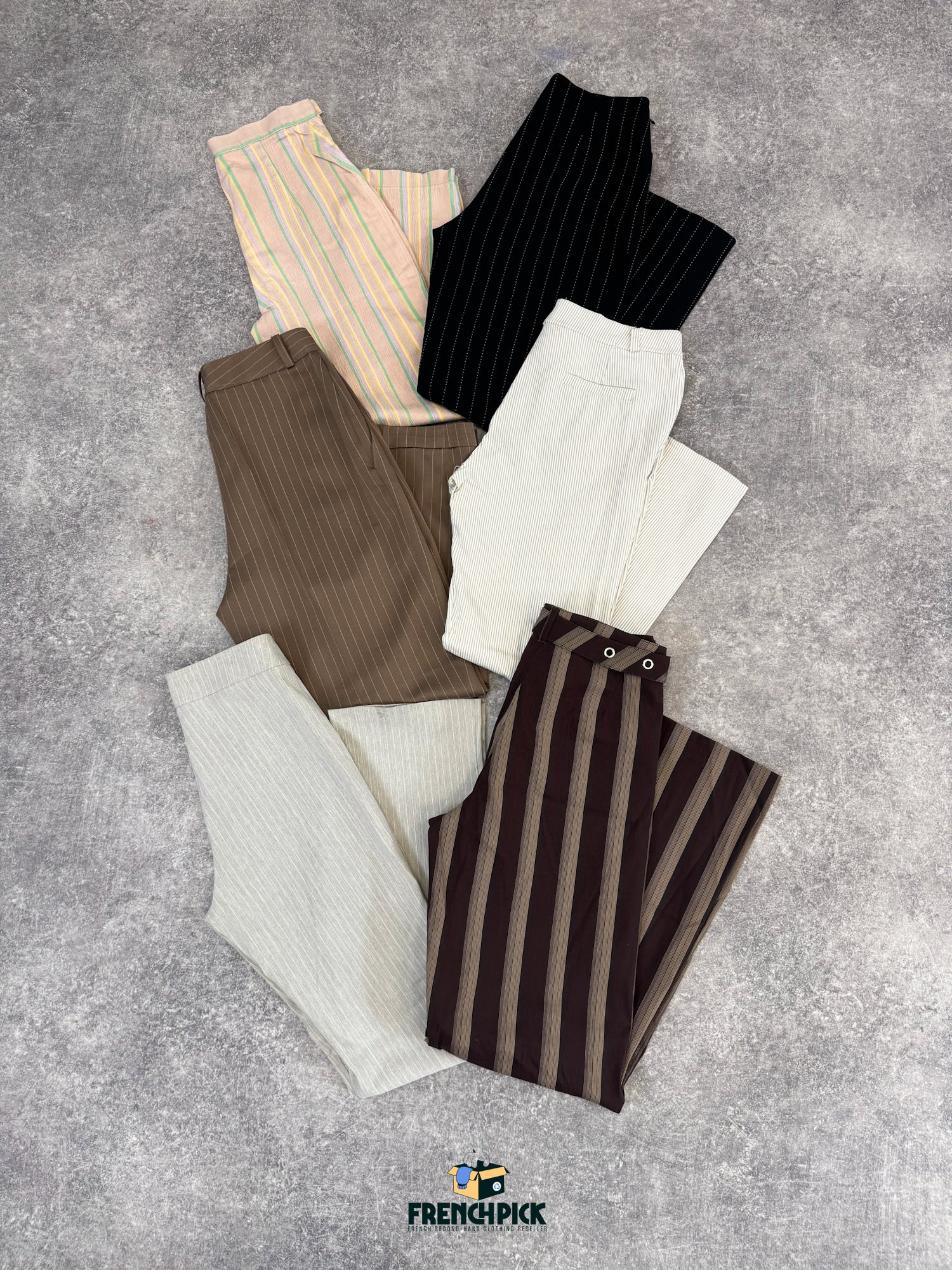 Pantalon-rayures-femme-vintage-vetement-grossiste-friperie-wholesaler-seconde-main-marque-occasion-textile-piece-annees-80-90-2000-2010-french-pick