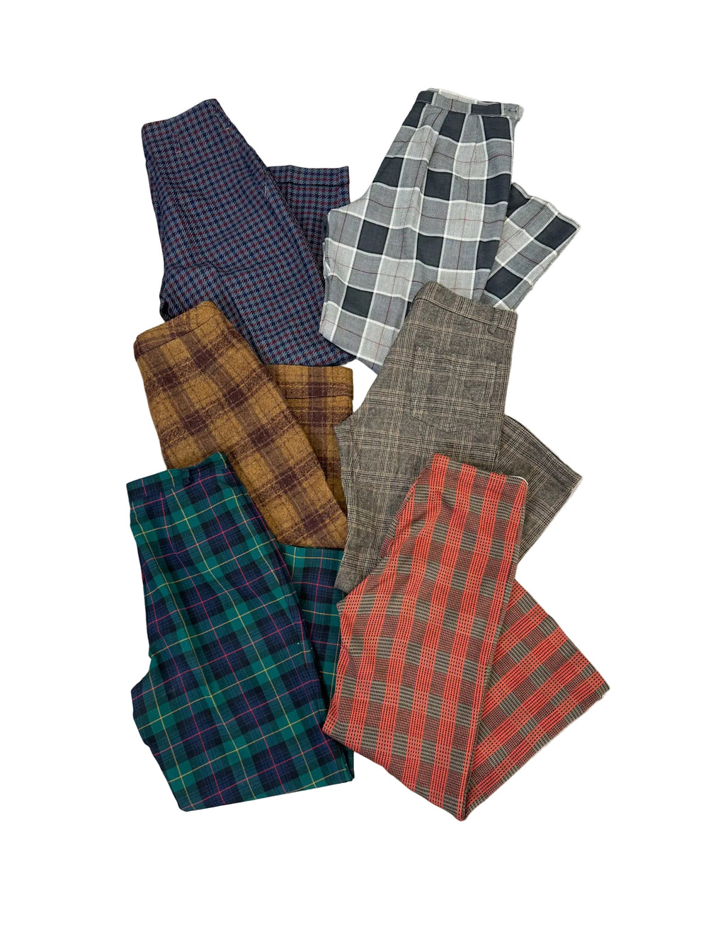 DAMES BROEK VAN TARTAANWOL - 20 KG