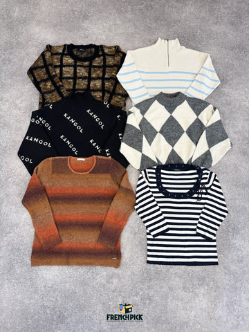 PULL MOTIFS FEMME - 15 KG