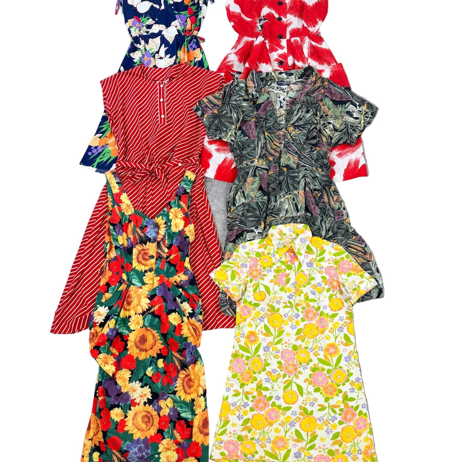 robe-retro-annees-70-vintage-femme-unie-a-motifs-ete-hiver-vetement-grossiste-friperie-wholesaler-seconde-main-marque-occasion-textile-piece-80-90-2000-2010-Y2K-french-pick
