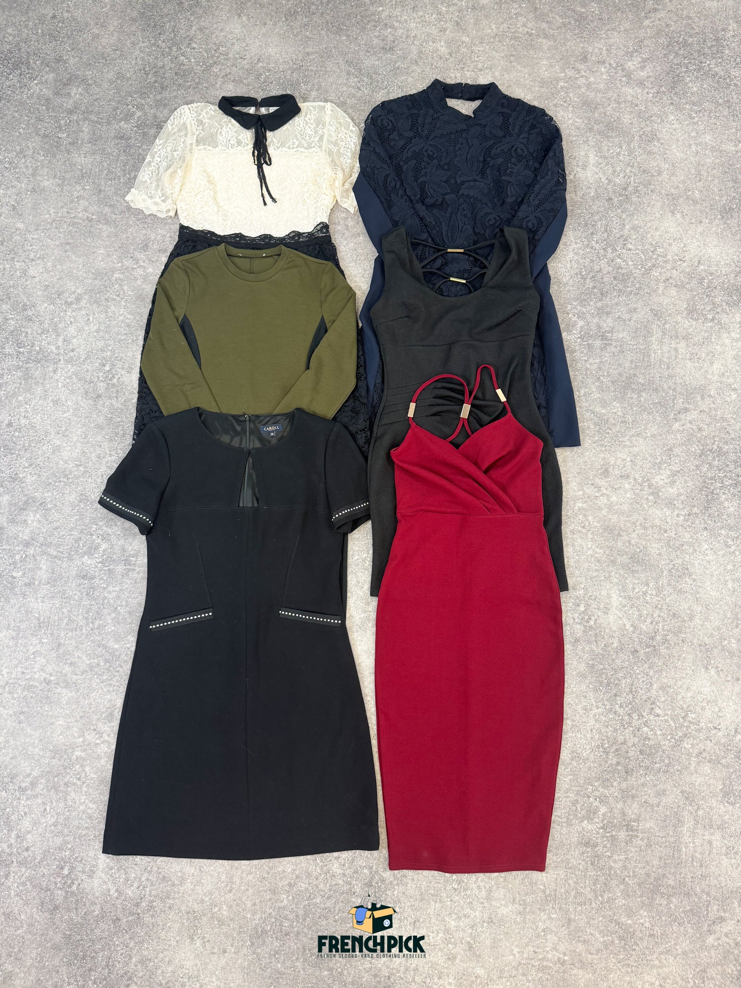 Robe-crayon-femme-moderne-vetement-grossiste-friperie-wholesaler-seconde-main-occasion-textile-piece-80-90-2000-2010-french-pick