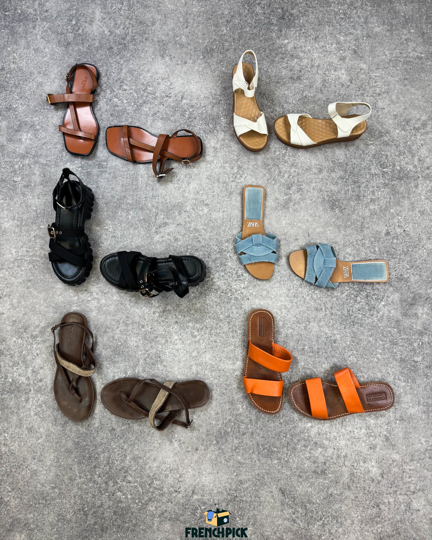 chaussures-sandales-plage-ete-a-talons-escarpins-compenses-toile-cuir-soiree-ballerines-femme-moderne-vetement-grossiste-friperie-wholesaler-seconde-main-marque-occasion-textile-piece-80-90-2000-2010-french-pick