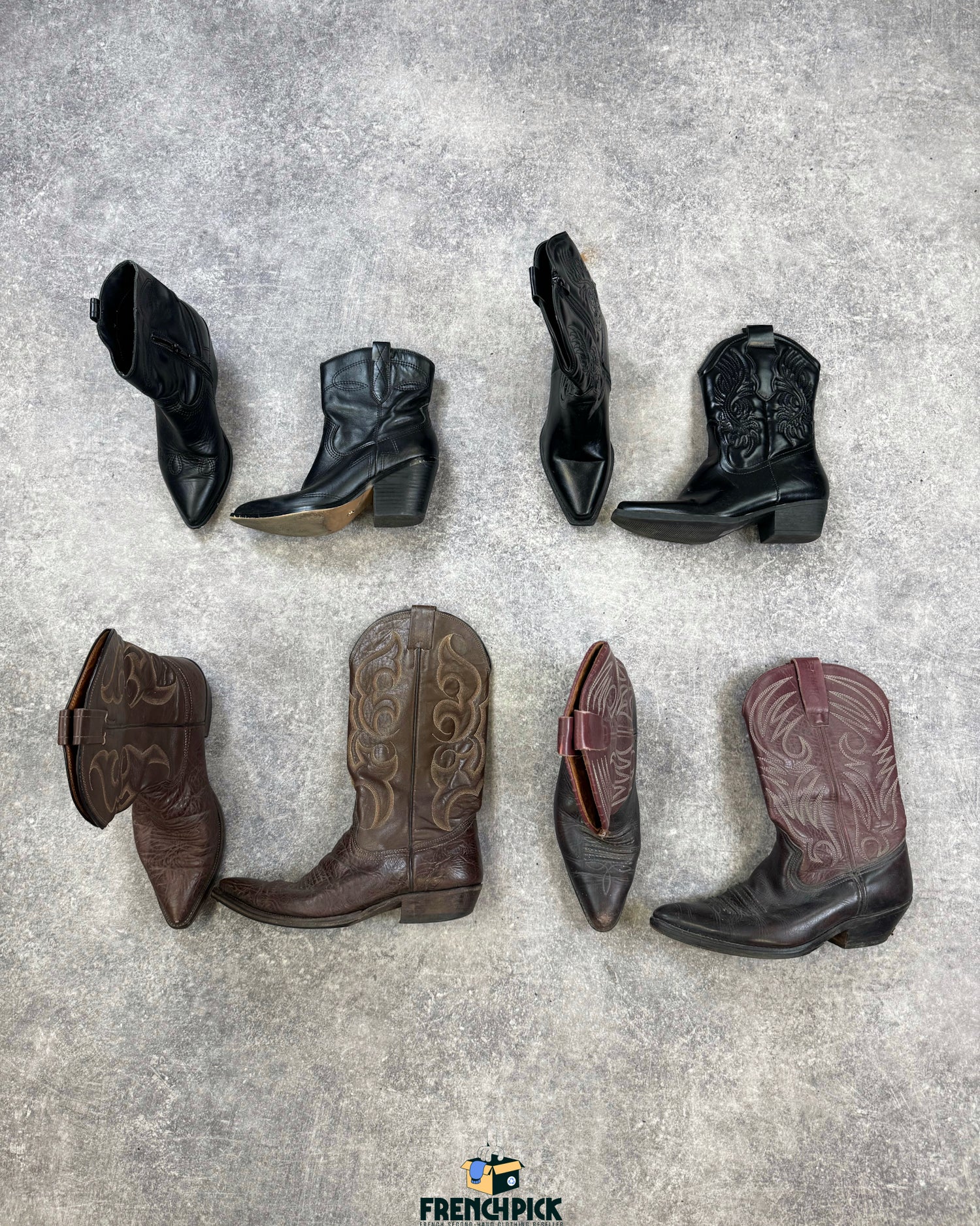 santiags-santiagues-bottes-cowboy-western-homme-femme-vintage-moderne-vetement-grossiste-friperie-wholesaler-seconde-main-marque-occasion-textile-piece-80-90-2000-2010-french-pick