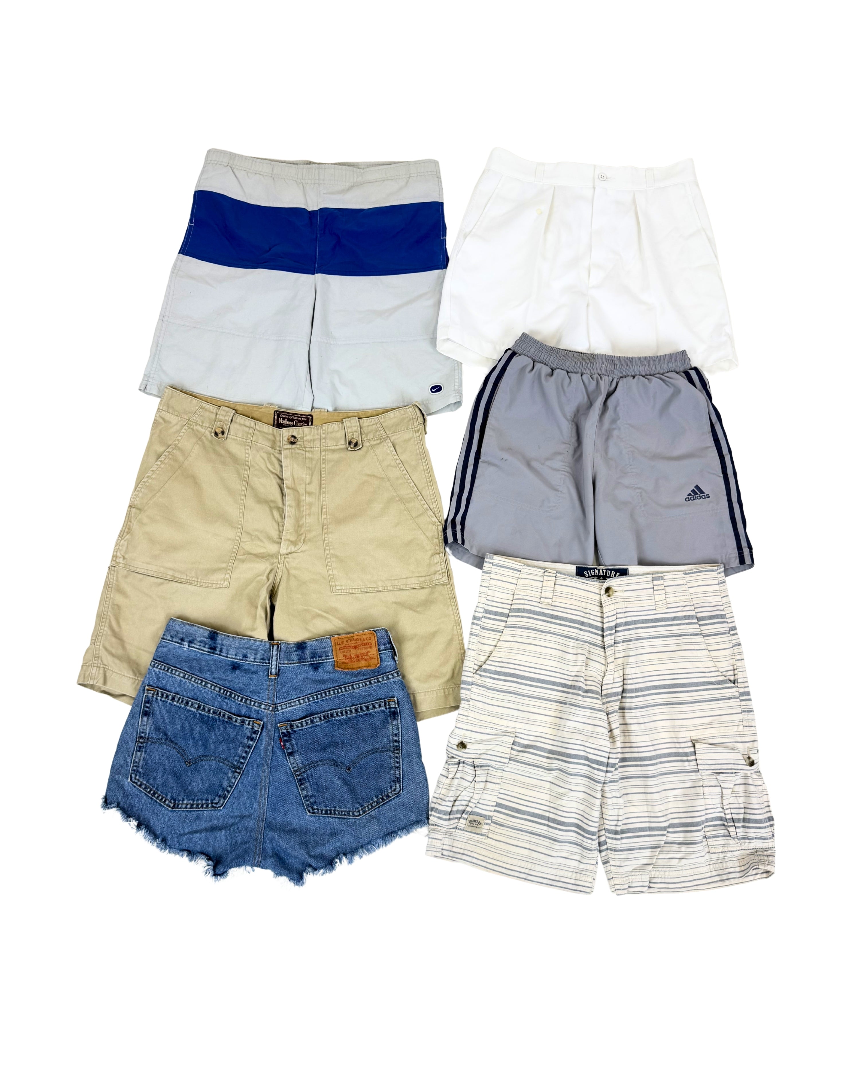 grade-b-vetements-short-en-jean-sport-cargo-toile-ete-vintage-homme-femme-vintage-80-90-vetement-grossiste-friperie-wholesaler-seconde-main-marque-occasion-textile-piece-80-90-2000-2010-french-pick-reseller-vinted