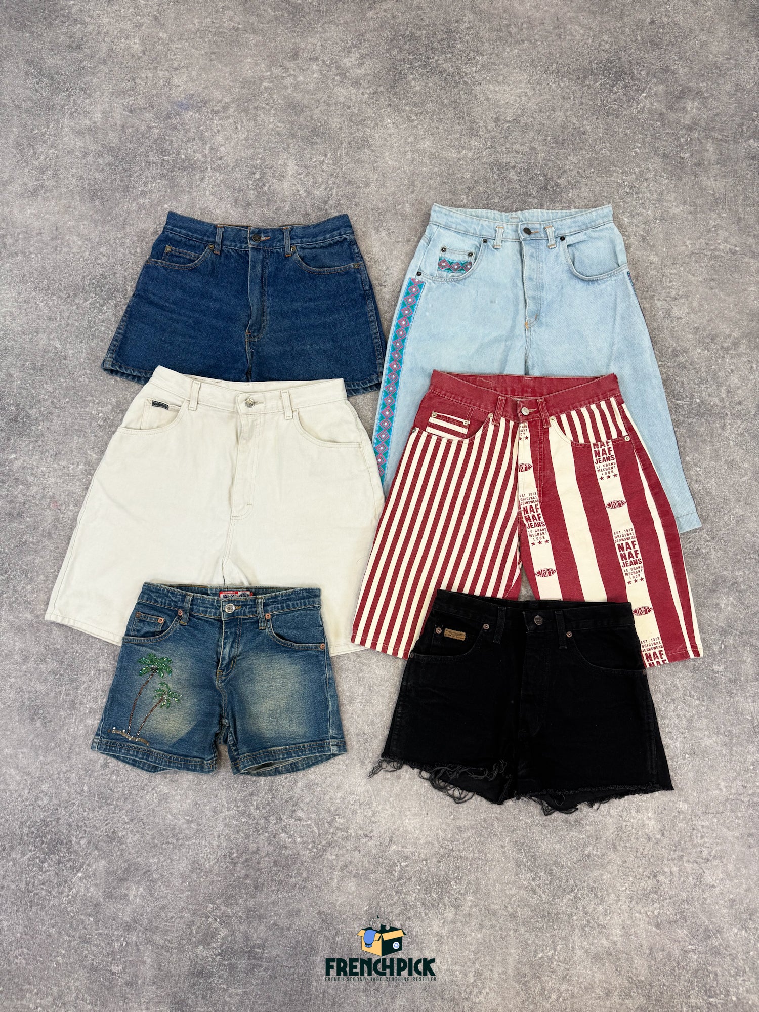 Shorts en jean femme d'occasion Grossiste vêtements de seconde