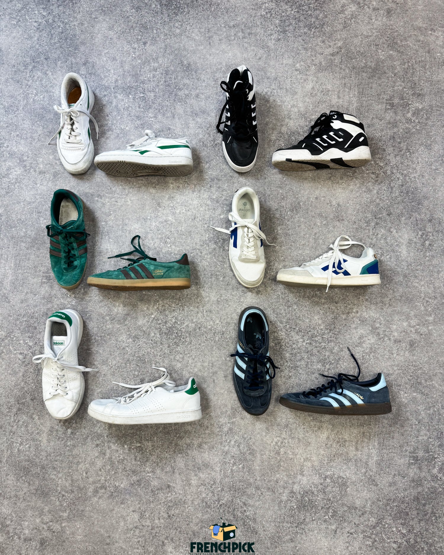 sneakers-chaussures-basket-nike-adidas-new-balance-puma-salomon-autry-homme-vintage-moderne-vetement-grossiste-friperie-wholesaler-seconde-main-marque-occasion-textile-piece-80-90-2000-2010-french-pick