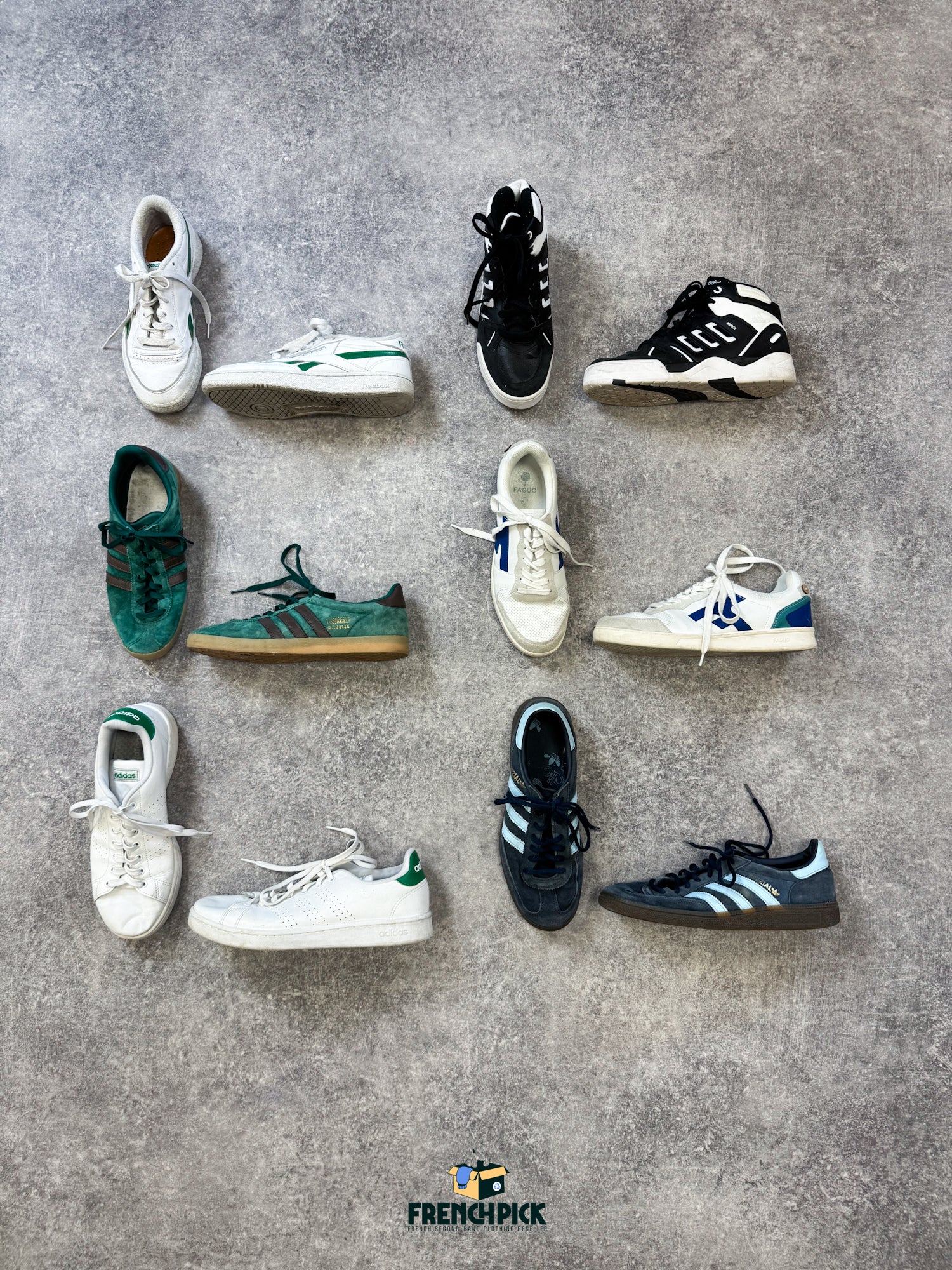 sneakers-chaussures-basket-nike-adidas-new-balance-puma-salomon-autry-homme-vintage-moderne-vetement-grossiste-friperie-wholesaler-seconde-main-marque-occasion-textile-piece-80-90-2000-2010-french-pick