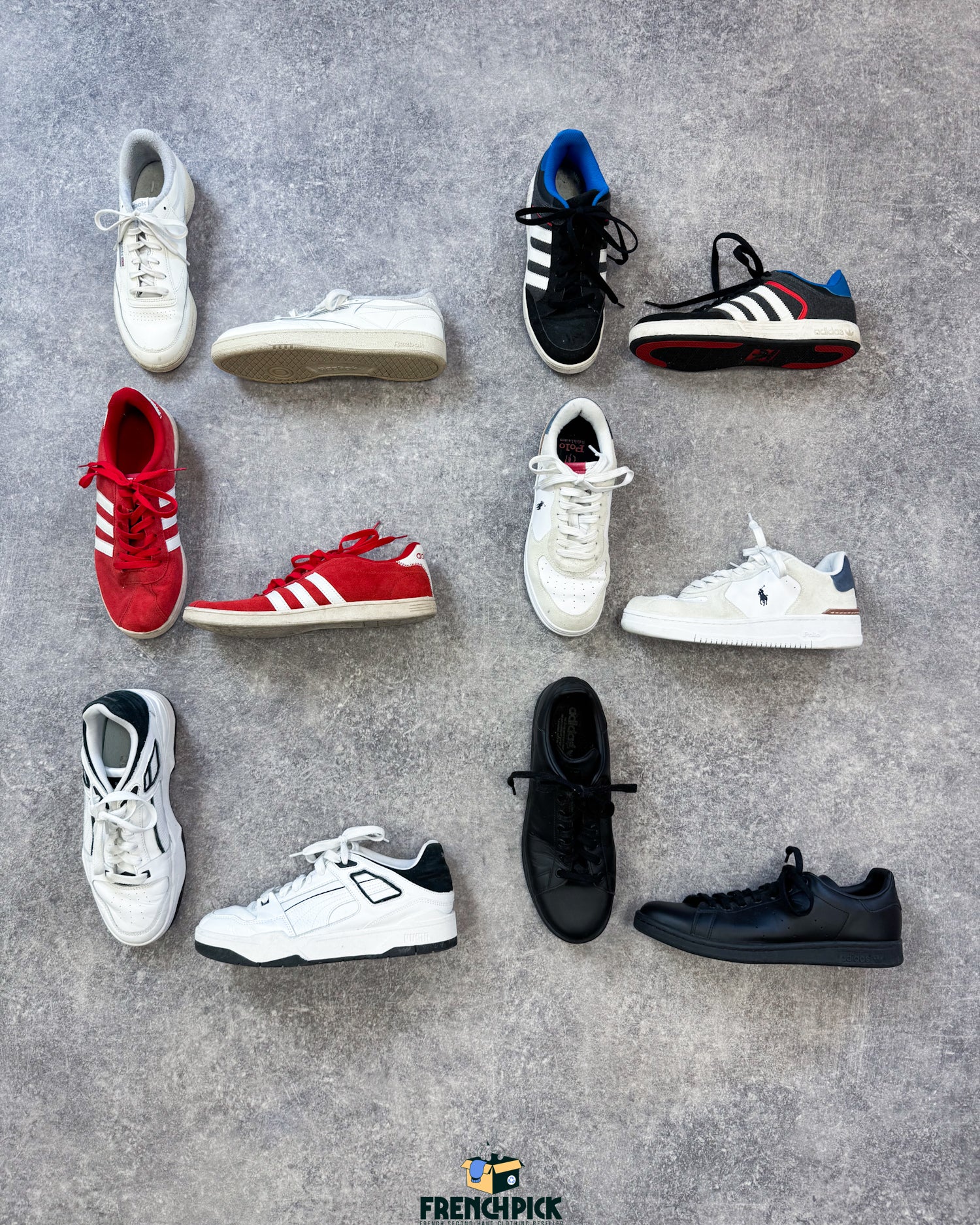 sneakers-chaussures-basket-nike-adidas-new-balance-puma-salomon-autry-homme-vintage-moderne-vetement-grossiste-friperie-wholesaler-seconde-main-marque-occasion-textile-piece-80-90-2000-2010-french-pick