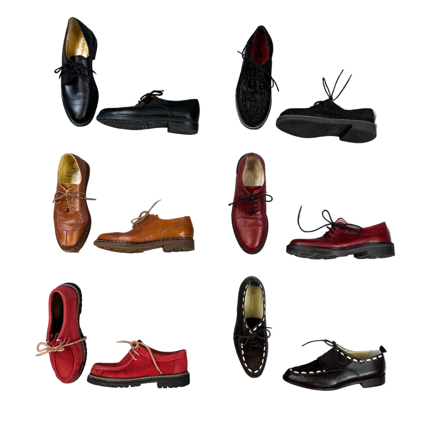 chaussures-souliers-en-cuir-vintage-femme-ete-hiver-vetement-grossiste-friperie-wholesaler-seconde-main-marque-occasion-revente-textile-piece-80-90-2000-2010-Y2K-french-pick-reseller-vinted-vente-en-ligne