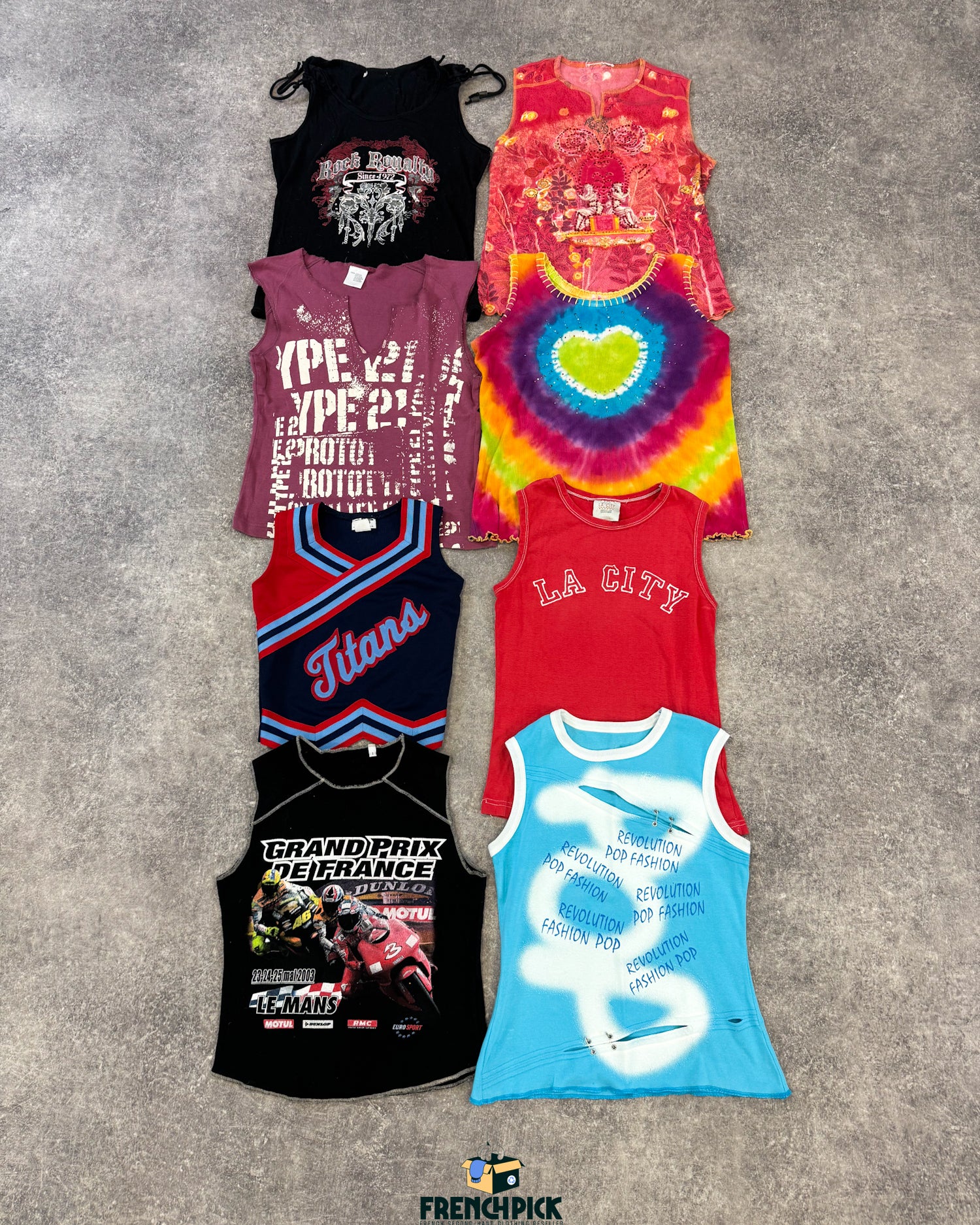 top-ete-Y2K-annees-2000-femme-vintage-vetement-grossiste-friperie-wholesaler-seconde-main-marque-occasion-textile-piece-annees-80-90-2000-2010-french-pick