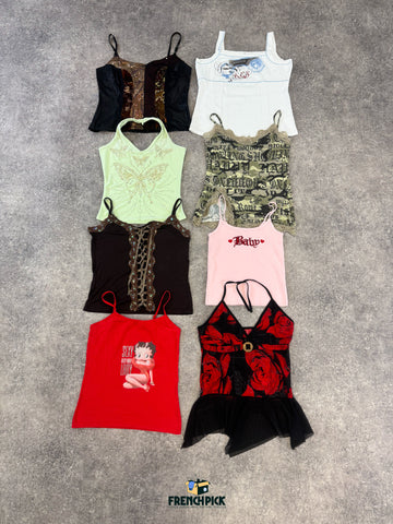 TOP Y2K MANCHES COURTES - 20 KG