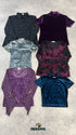 top-t-shirt-en-velours-femme-vintage-vetement-grossiste-friperie-wholesaler-seconde-main-marque-occasion-textile-piece-annees-80-90-2000-2010-french-pick