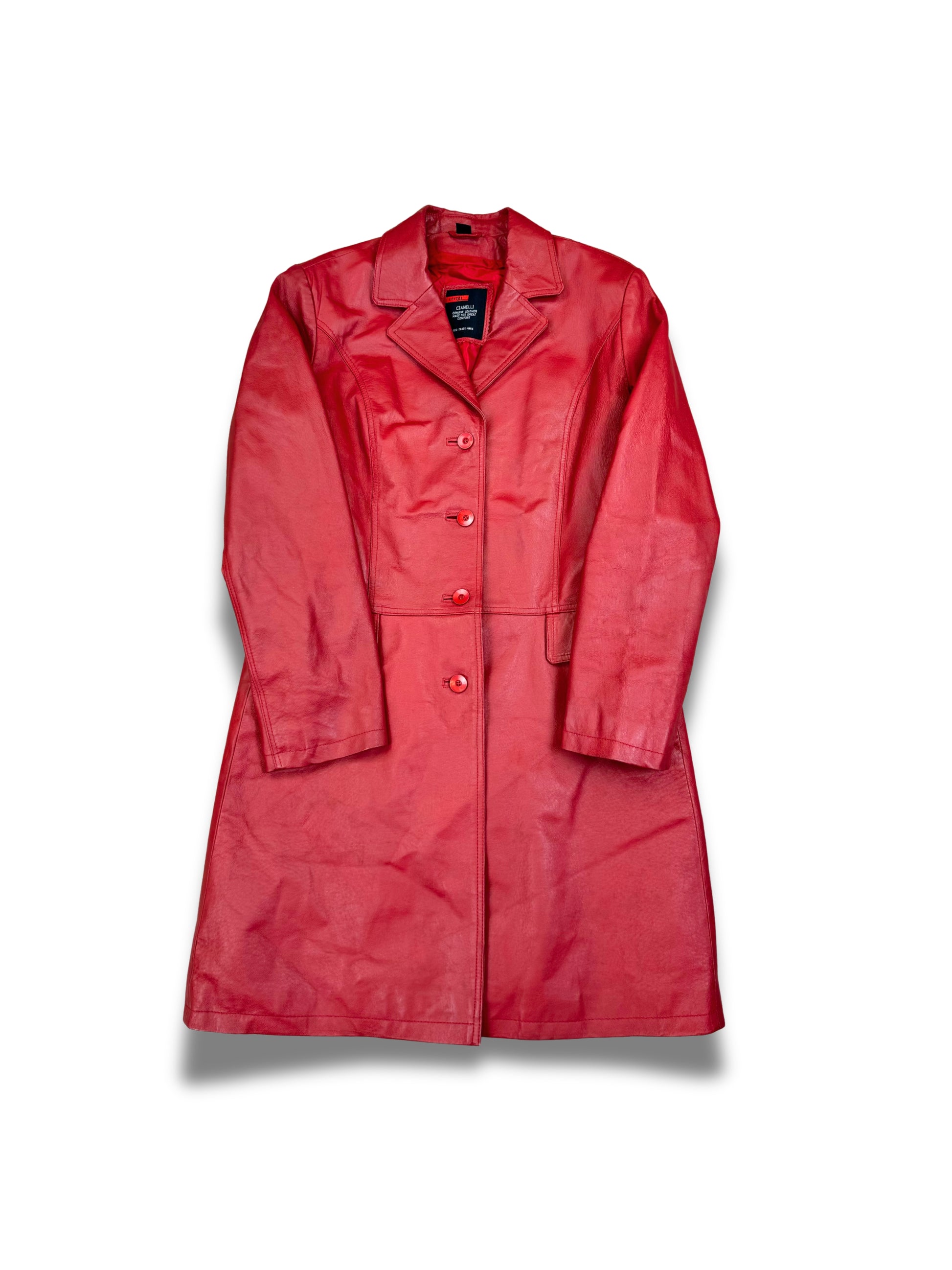 TRENCH EN CUIR
