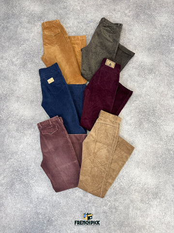 PANTALON VELOURS CÔTELÉ HOMME - 20 kg